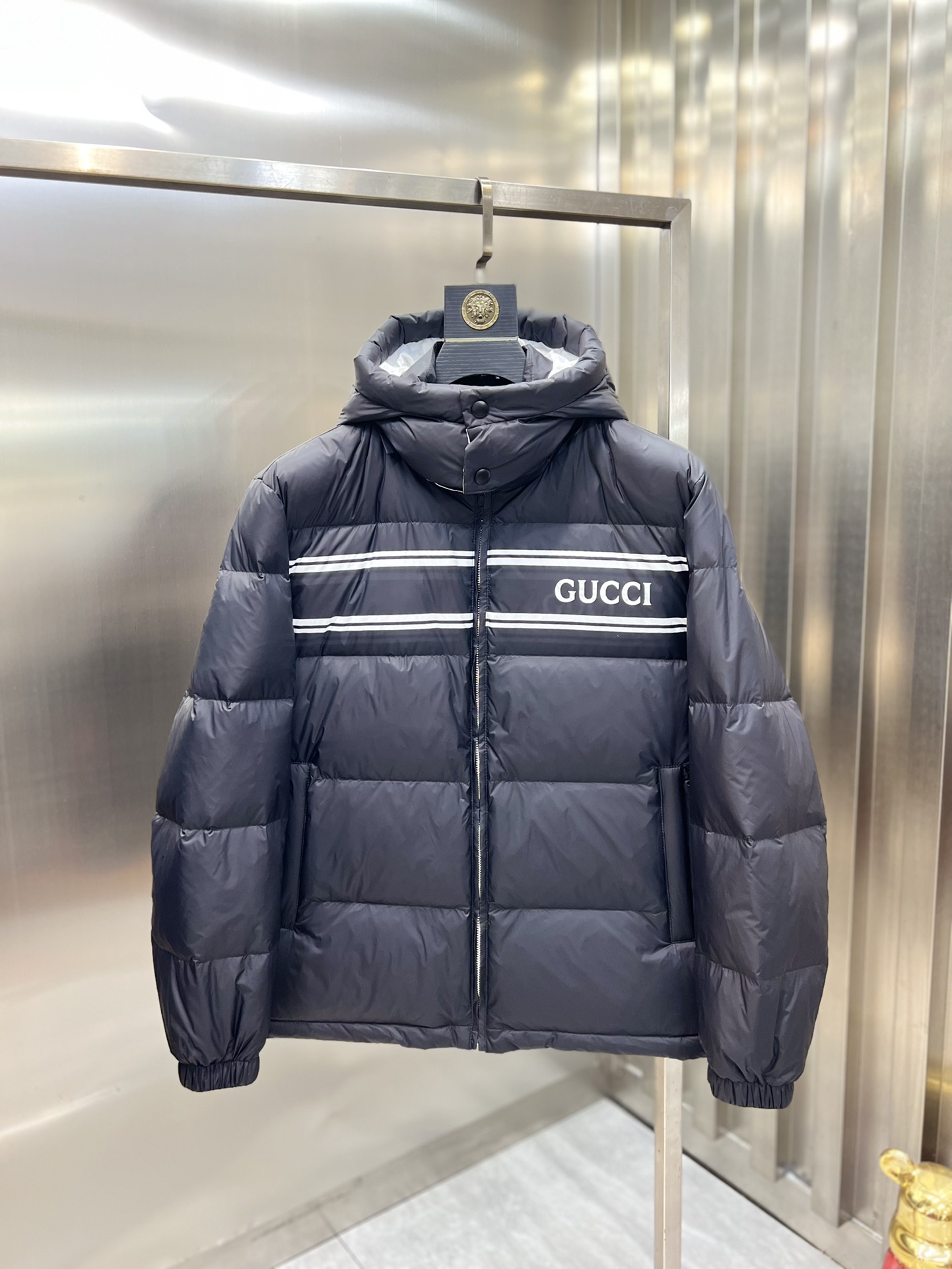 ️Gucci/古奇2025秋冬新品三标齐全羽绒服充实饱满90白鸭绒好货不用过多介绍看细节专柜码数M-XX