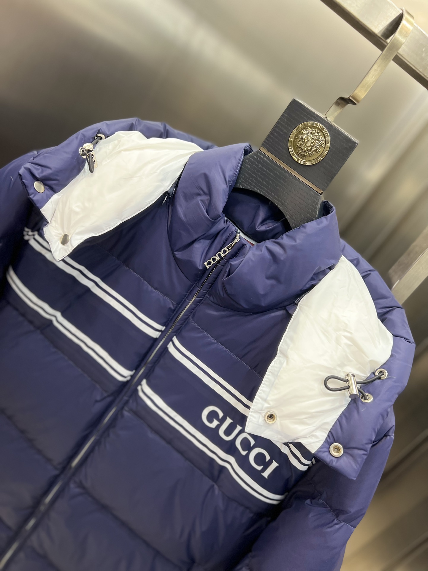 ️Gucci/古奇2025秋冬新品三标齐全羽绒服充实饱满90白鸭绒好货不用过多介绍看细节专柜码数M-XX