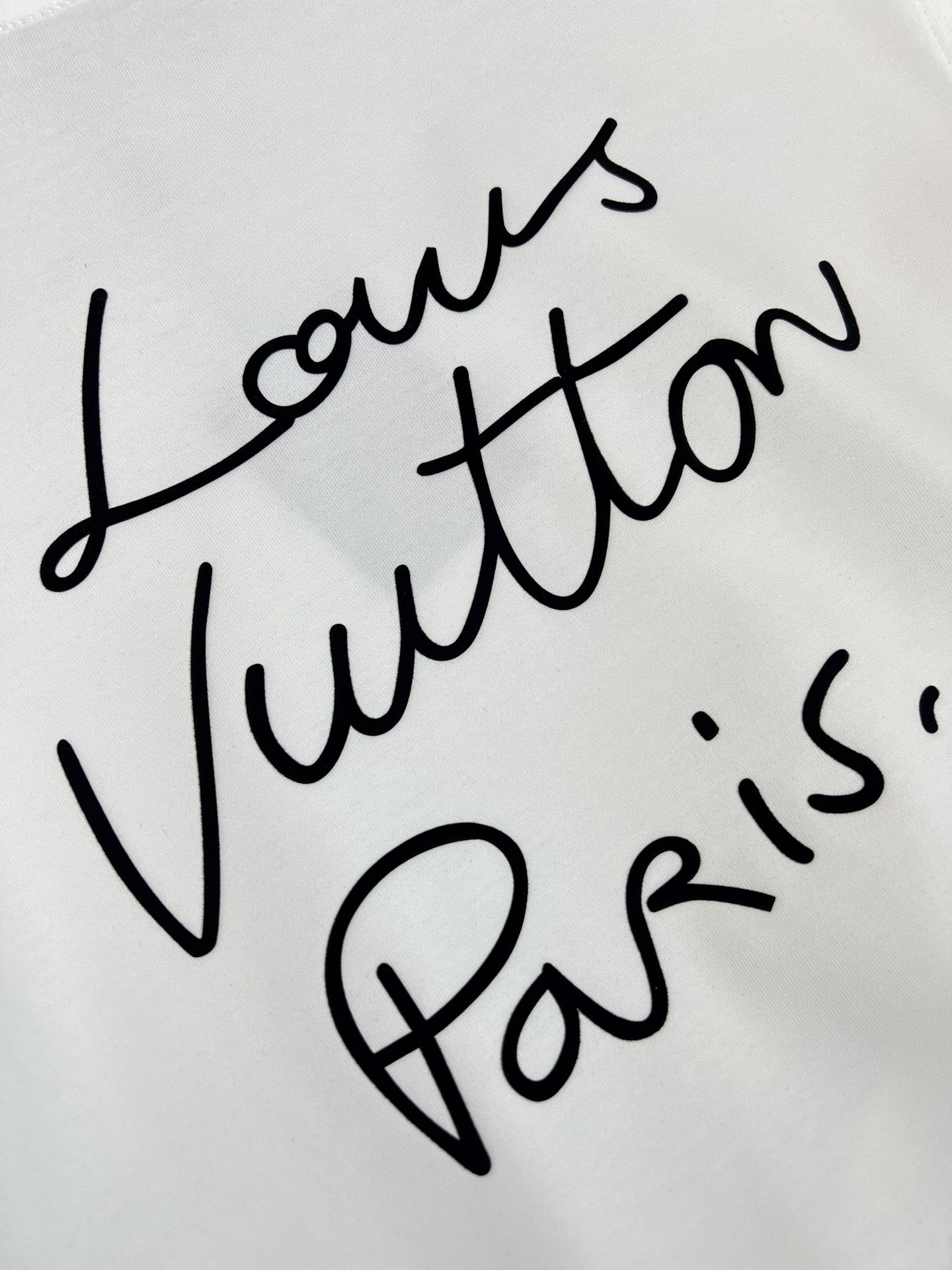 Louis Vuitton 2025 Spring/Summer White Cotton Short Sleeve T-Shirt 9 i1738947375458 2651 0 8