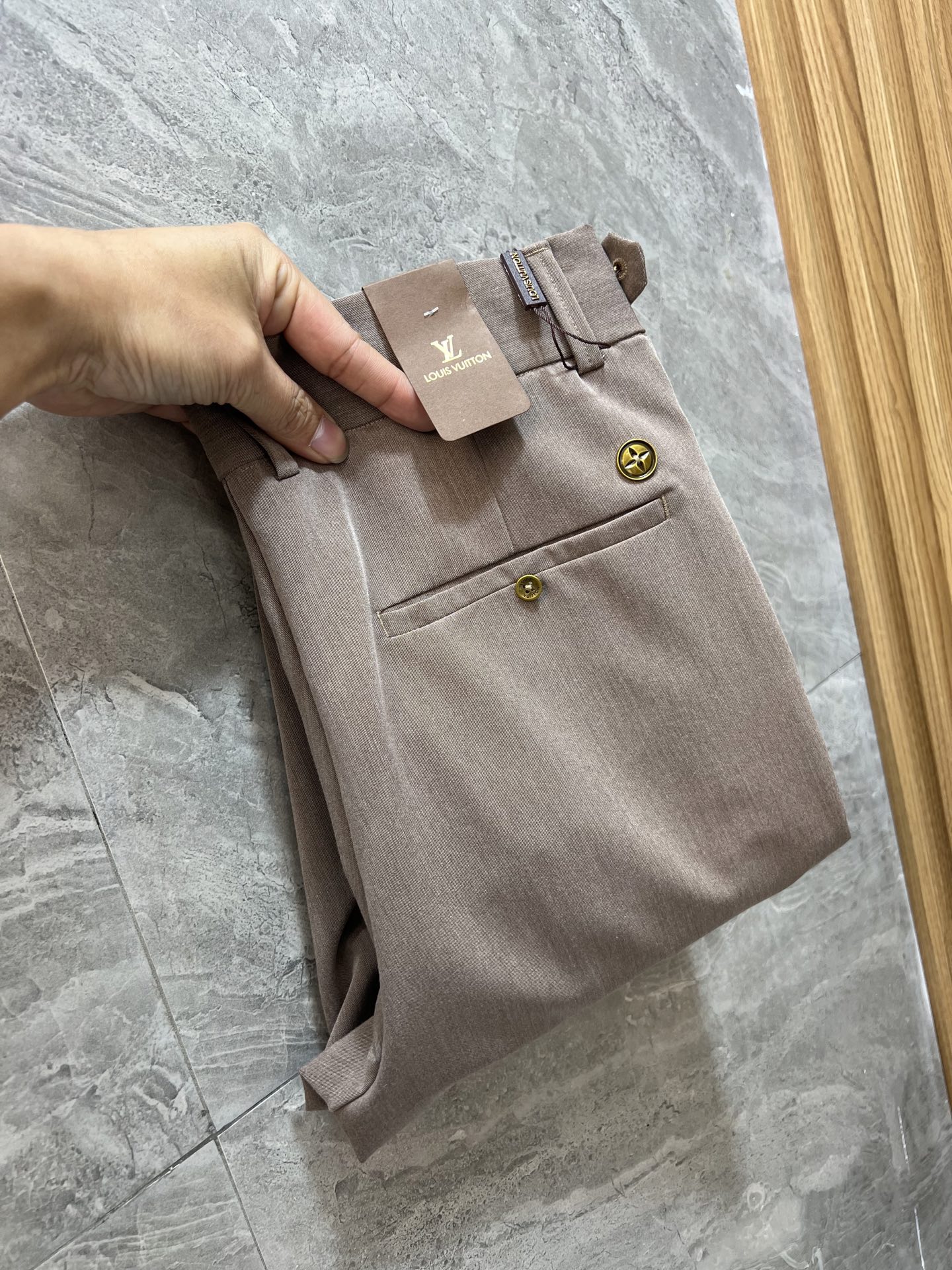 Louis Vuitton Negen-Points Broek - Stijlvol en Comfortabel voor Heren