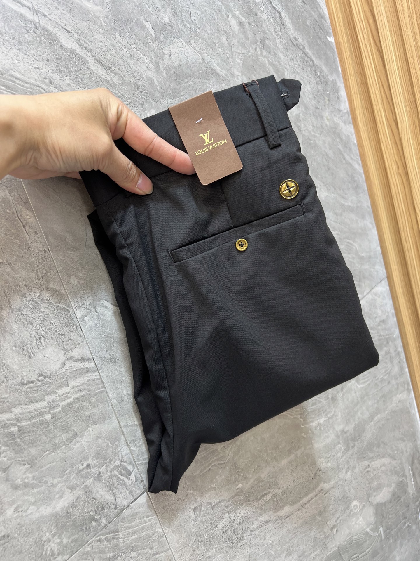Louis Vuitton Pantalones Casuales de Nueve Puntos para Hombre, Primavera/Verano 2035