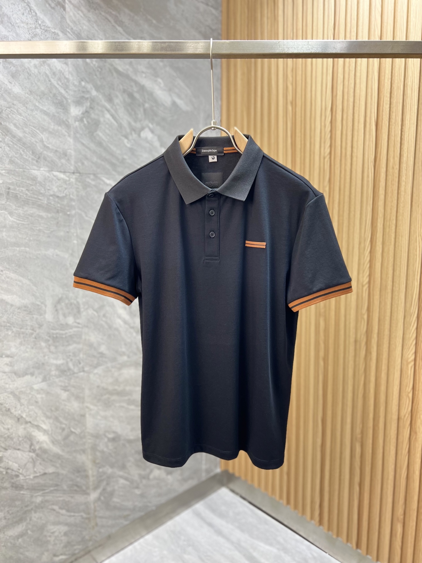 NO:521693,zZEGNA/Jenia 2025 spring and summer new product, complete three standards, lapel short-sleeved polo shirt, good products do not need to be introduced too much, look at the details, counter number M-XXXL /140 suggestions L, zegna, T-shirt, alexander wang19860909zZEGNA/杰尼亚 2025春夏新品 三标齐全 翻领短袖polo衫 好货不用过多介绍 看细节 专柜码数M-XXXL /140建议L,,zegna,T-shirt,alexander wang,Men's clothing