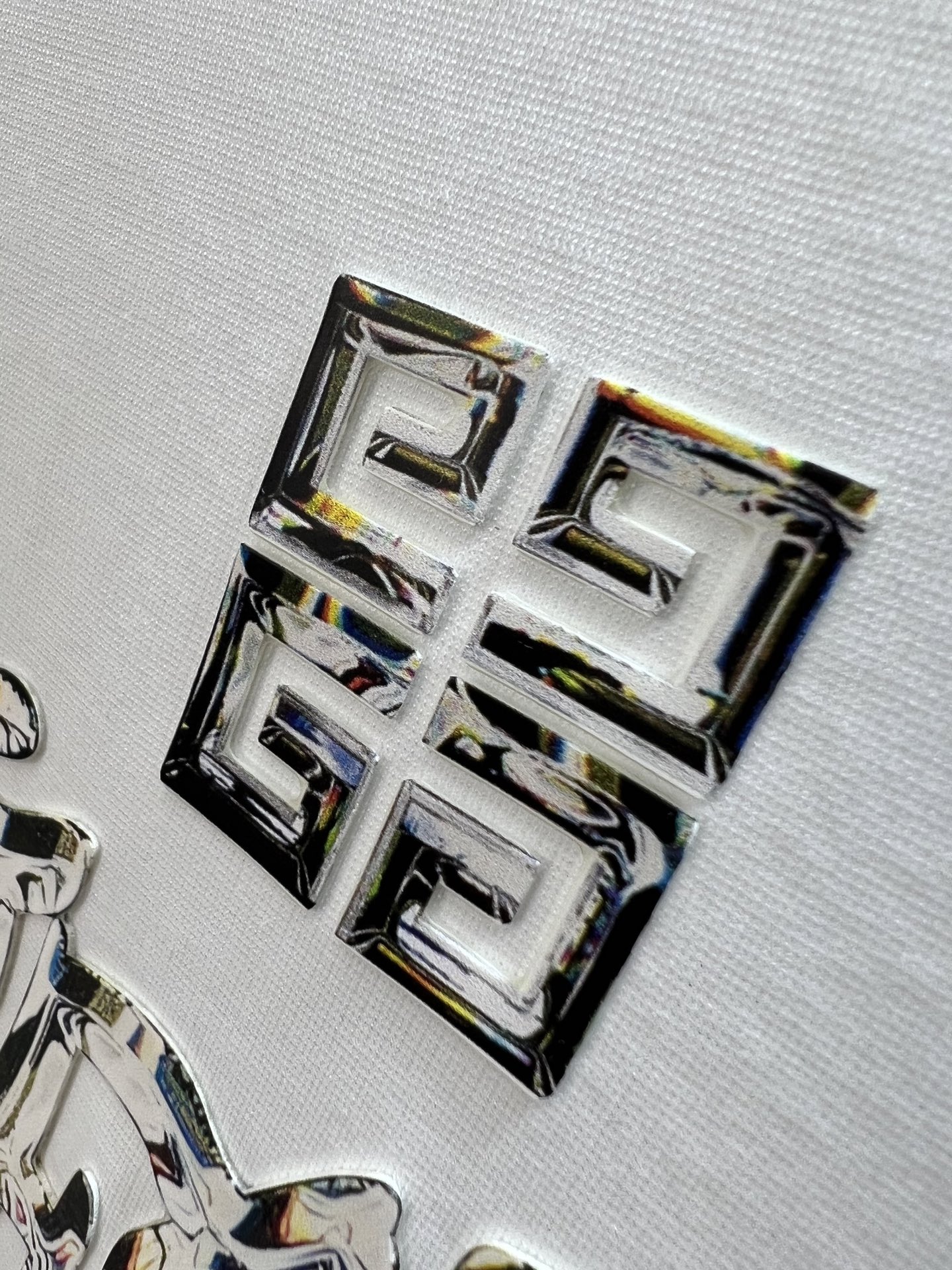 NO:462460,Givenchy New products for spring and summer 2025 are available in new products, complete three standards, mercerized cotton round neck short-sleeved T-shirt, three-dimensional glue-dropping process on the chest, no need to introduce the good products too much, look at the details, counter number M-XXXL /140 suggestions L, given, given, given, T-shirt,tees, t-shirt,alexander wang19860909give/纪梵希 2025年春夏新品上新 三标齐全 丝光棉圆领短袖T恤 胸前立体滴胶工艺 好货不用过多介绍 看细节 专柜码数M-XXXL /140建议L,,givenchy,givenchy,T-shirt,tees，t-shirt,alexander wang,Men's clothing