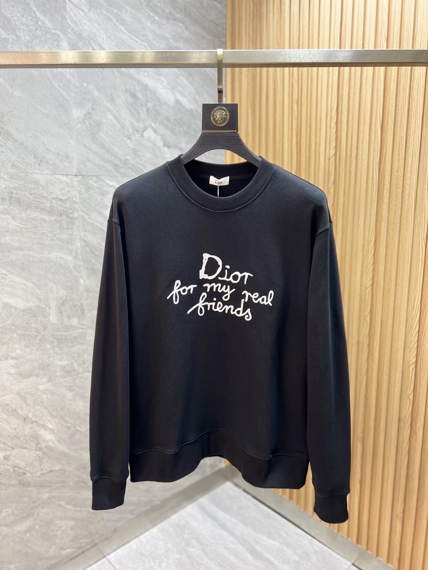 NO:524994,Dior/Dior 2025 autumn and winter new products, complete three standards, pure cotton round neck sweatshirts, same style for men and women, no need to introduce too much good products, look at the details, counter code number S-XL 175/140 suggestion M,,dior,dior,hoodie,sweatshirts,alexander wang19860909Dior/迪奥 2025秋冬新品 三标齐全 纯棉圆领卫衣 男女同款 好货不用过多介绍 看细节 专柜码数 S-XL 175/140建议M,,dior,dior,hoodie,sweatshirts,alexander wang,Men's clothing