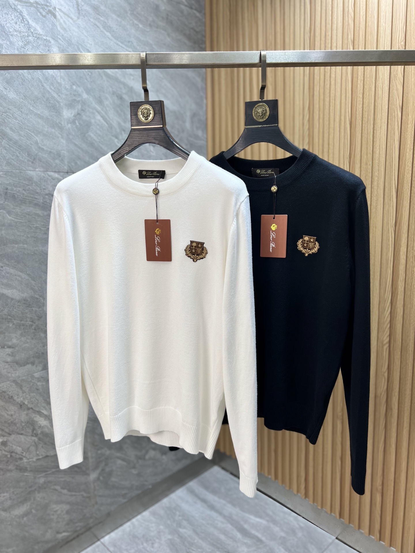 NO:538931,LP New products for Autumn and Winter Years, complete three standards, round neck sweater, no need to introduce the good products too much, look at the details, counter number M-XXXL /140 suggestions L, loro piano, sweaters, alexander wang19860909LP 年秋冬新品上新 三标齐全 圆领毛衣 好货不用过多介绍 看细节 专柜码数M-XXXL /140建议L,,loro piana,sweaters,alexander wang,Men's clothing