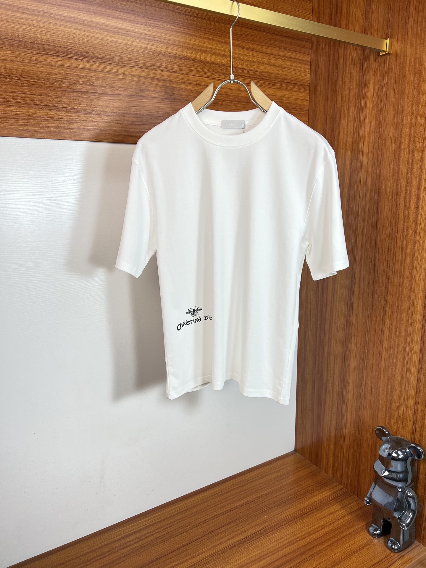 NO:703585,Dior/Dior 2026 spring and summer new products, complete with three labels, mercerized cotton round neck short-sleeved T-shirt, counter size M-XXXL 175/140, recommended L,, dior, dior, T-shirt, tees, t-shirt,19860909Dior/迪奥 2026年春夏新品上新 三标齐全 丝光棉圆领短袖T恤 专柜码数M-XXXL 175/140建议L,,dior,dior,T-shirt,tees，t-shirt,,Men's clothing