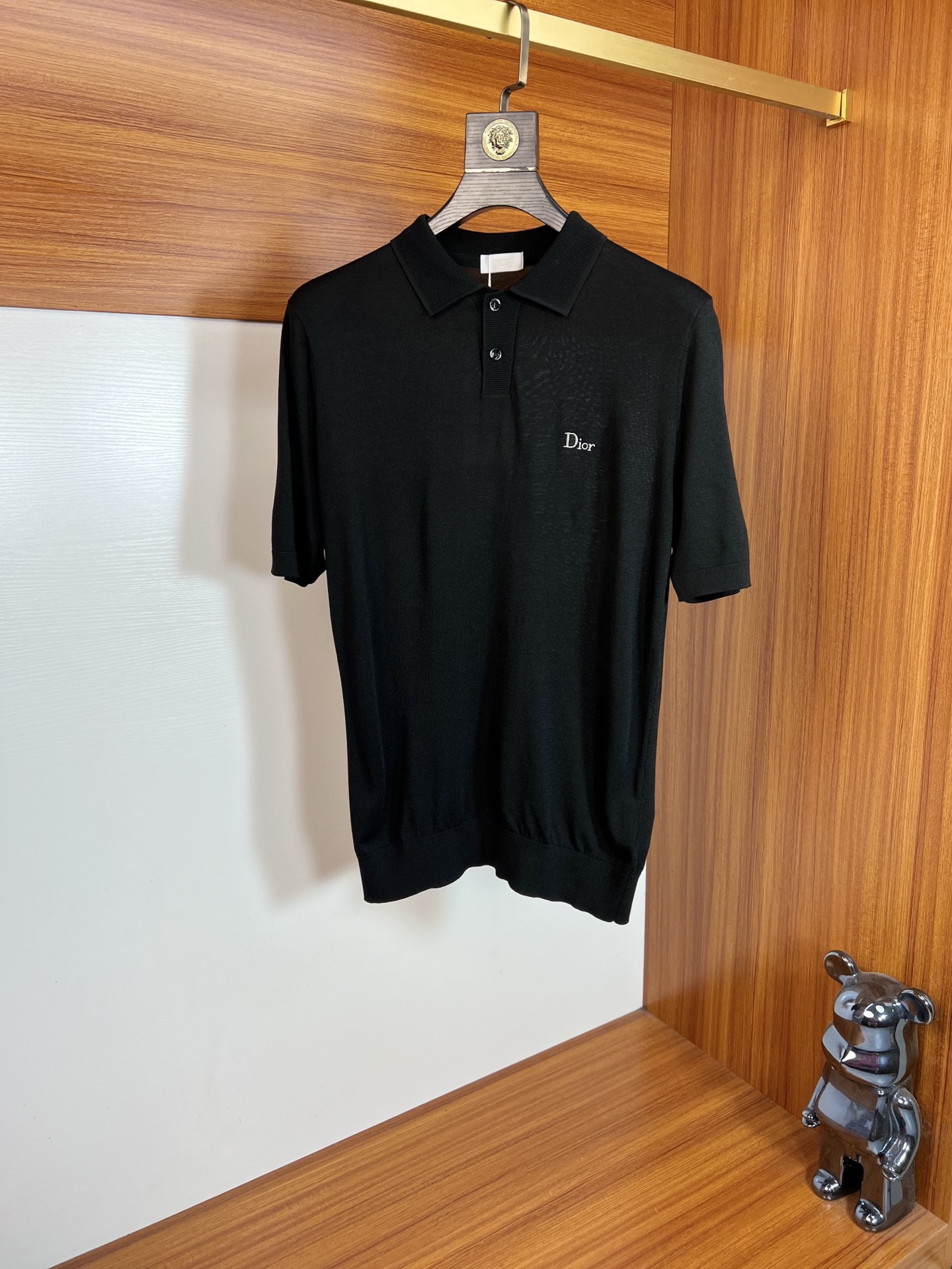 NO:757237,Dior/Dior 2026 spring and summer new products, complete with three labels, knitted lapel short-sleeved POLO shirt, good product, no need to introduce too much, look at the details, counter size M-XXXL / recommended L,, dior, dior, T-shirt,19860909Dior/迪奥 2026年春夏新品上新 三标齐全 针织翻领短袖POLO衫 好货不用过多介绍 看细节 专柜码数M-XXXL /建议L,,dior,dior,T-shirt,,Men's clothing