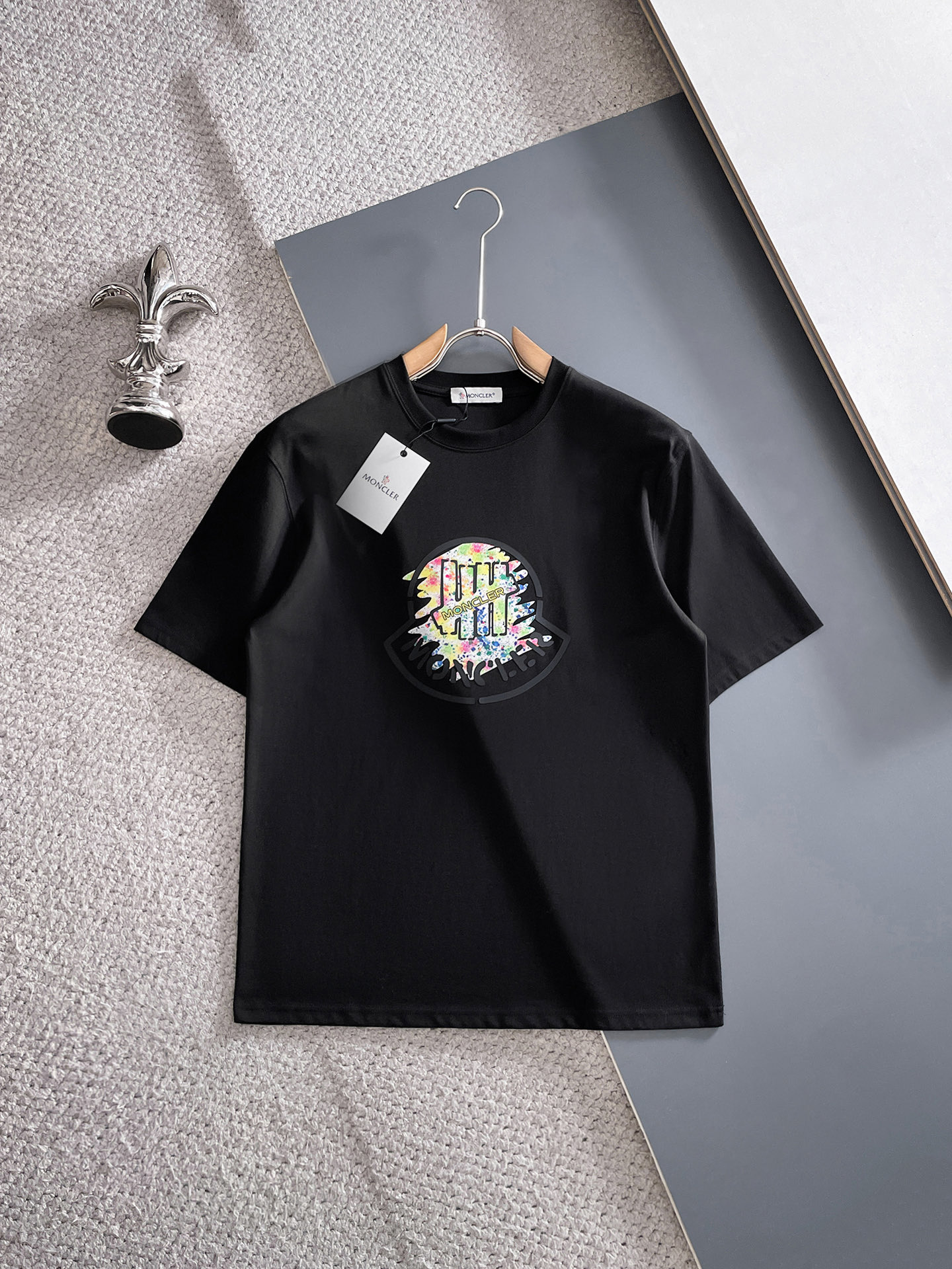 NO:746238,Moncler/Mongolian 2026 spring and summer new products, complete with three labels, mercerized cotton short-sleeved T-shirt, size M-XXXL 175/140, recommended L,, Moncler, T-shirt, tees, t-shirt,19860909Moncler/蒙口 2026春夏新品 三标齐全 丝光棉短袖T恤 码数M-XXXL 175/140建议L,,Moncler,T-shirt,tees，t-shirt,,Men's clothing