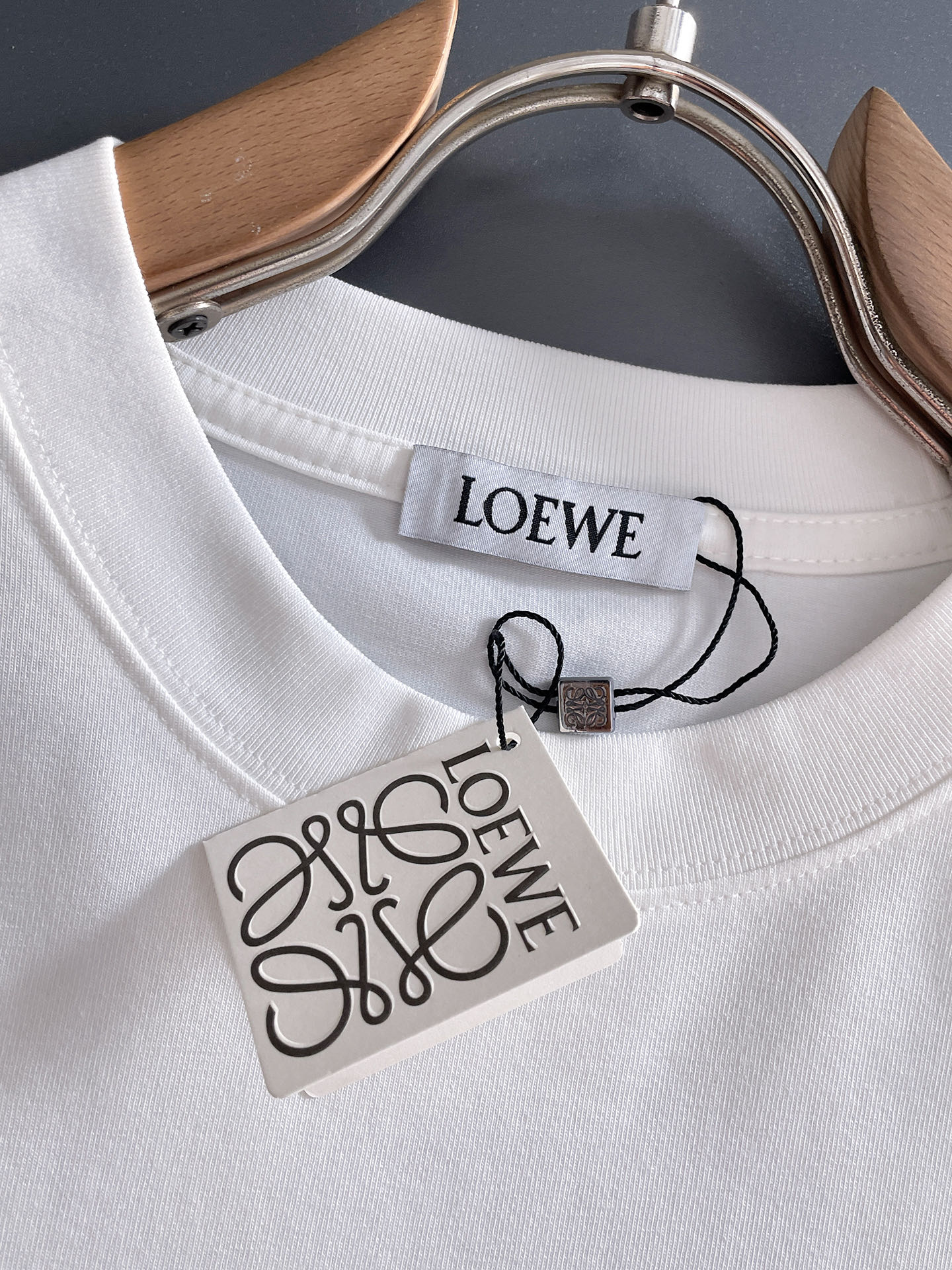 🖤Loewe/罗意威 2026年春夏新品上新 三标齐全 纯棉圆领短袖T恤 专柜码数：M-XXXL 175