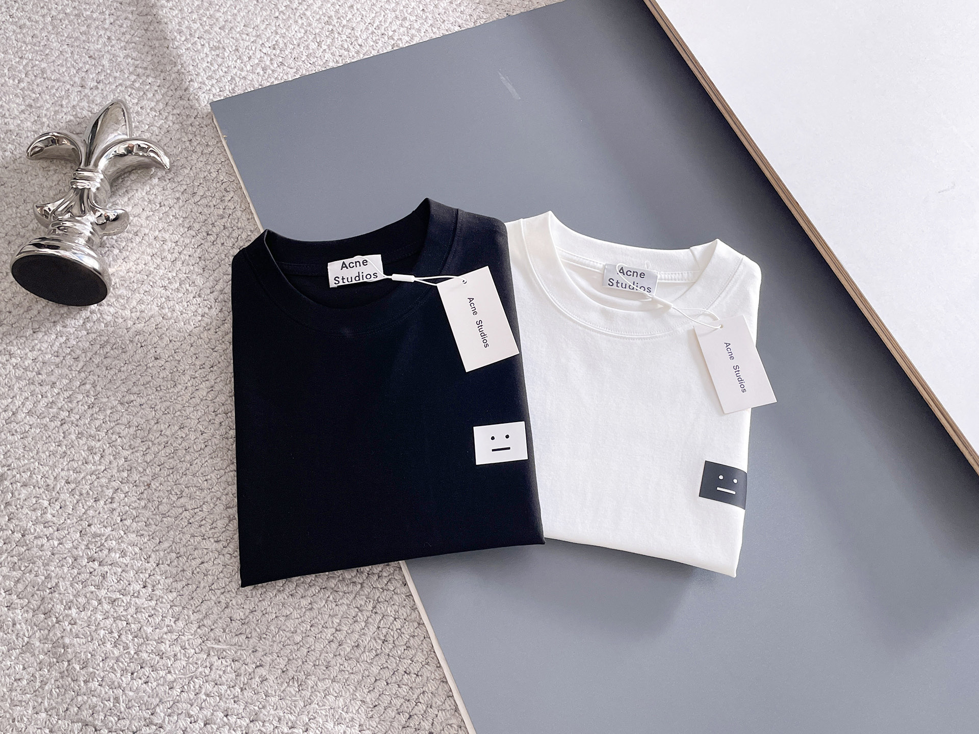 🖤Acne 2026年春夏新品上新 三标齐全 纯棉圆领短袖T恤 专柜码数：M-XXXL 175/140建