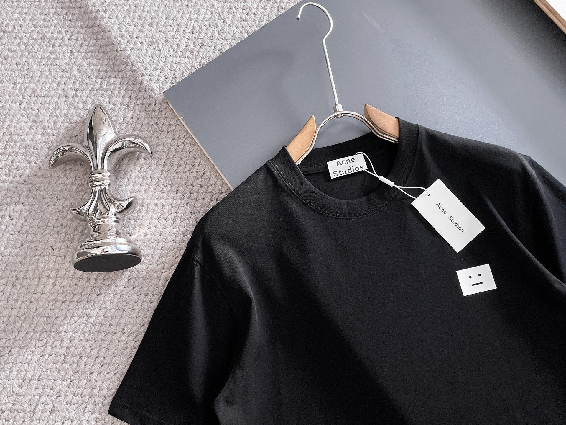 🖤Acne 2026年春夏新品上新 三标齐全 纯棉圆领短袖T恤 专柜码数：M-XXXL 175/140建