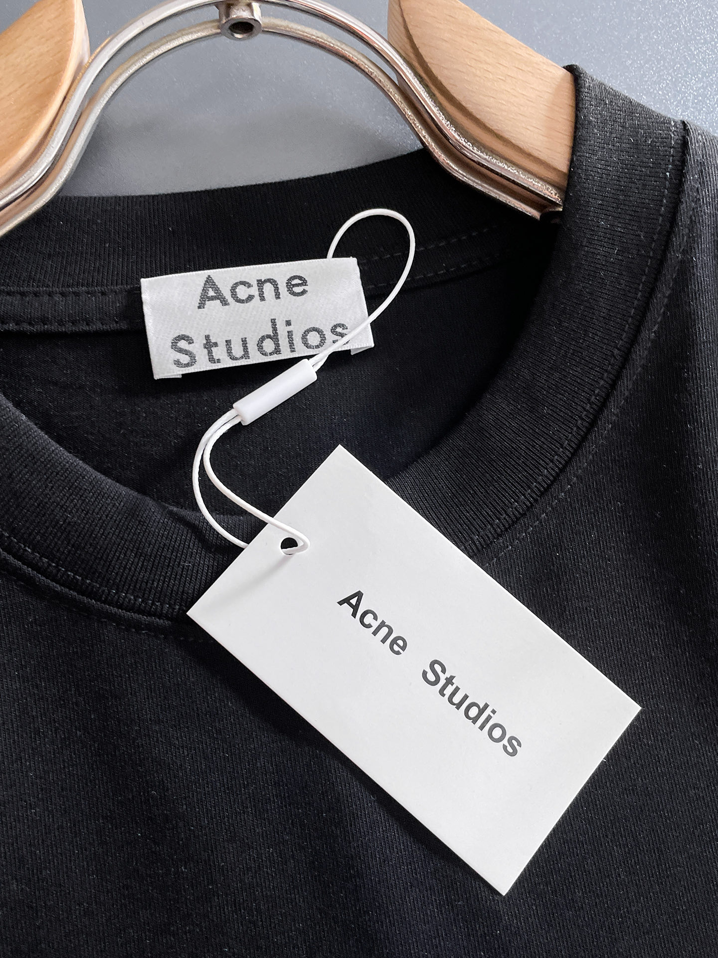 🖤Acne 2026年春夏新品上新 三标齐全 纯棉圆领短袖T恤 专柜码数：M-XXXL 175/140建