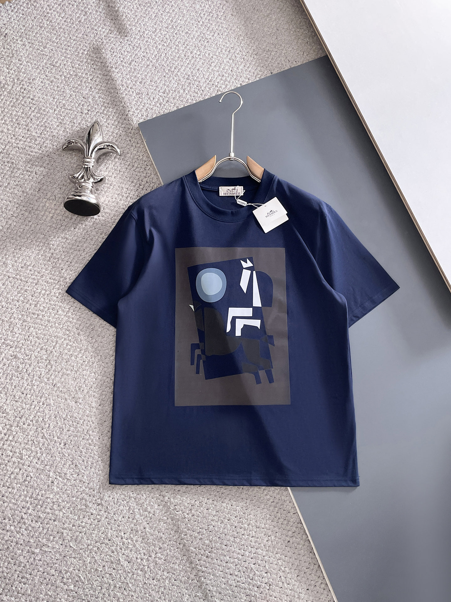 🖤hermes/爱马仕 2026年春夏新品上新 三标齐全 纯棉圆领短袖T恤 专柜码数：M-XXXL 17