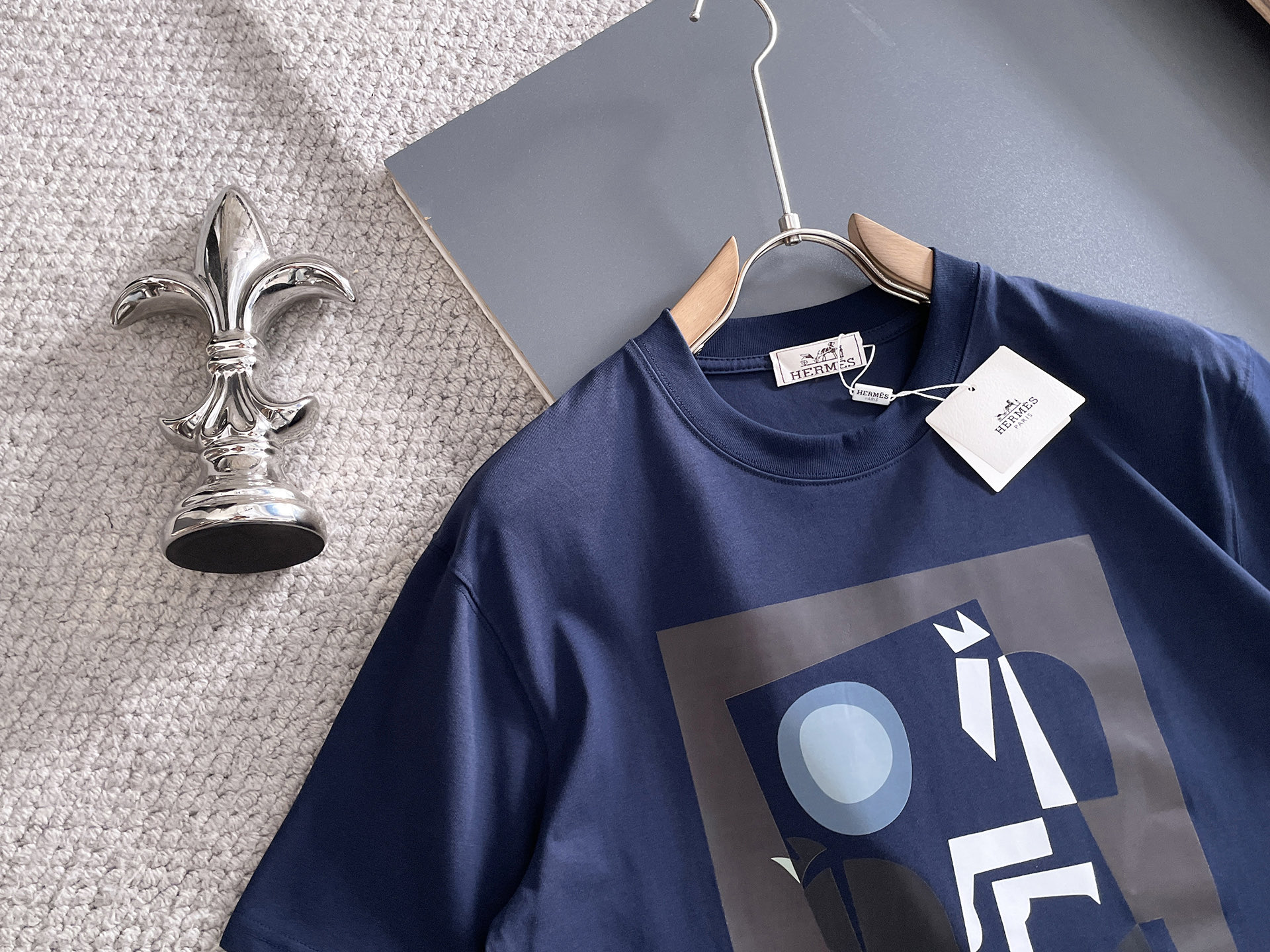 🖤hermes/爱马仕 2026年春夏新品上新 三标齐全 纯棉圆领短袖T恤 专柜码数：M-XXXL 17