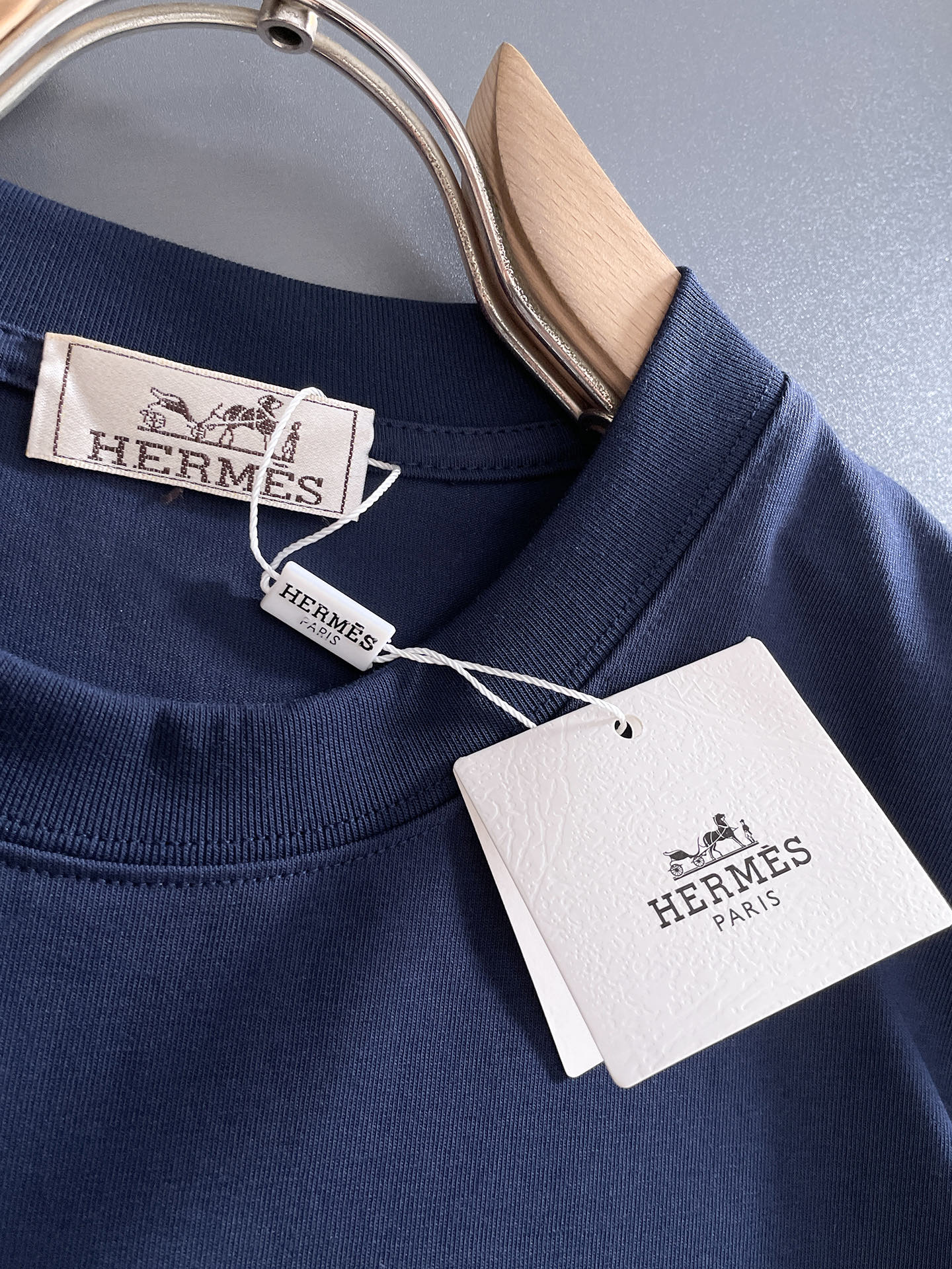 🖤hermes/爱马仕 2026年春夏新品上新 三标齐全 纯棉圆领短袖T恤 专柜码数：M-XXXL 17