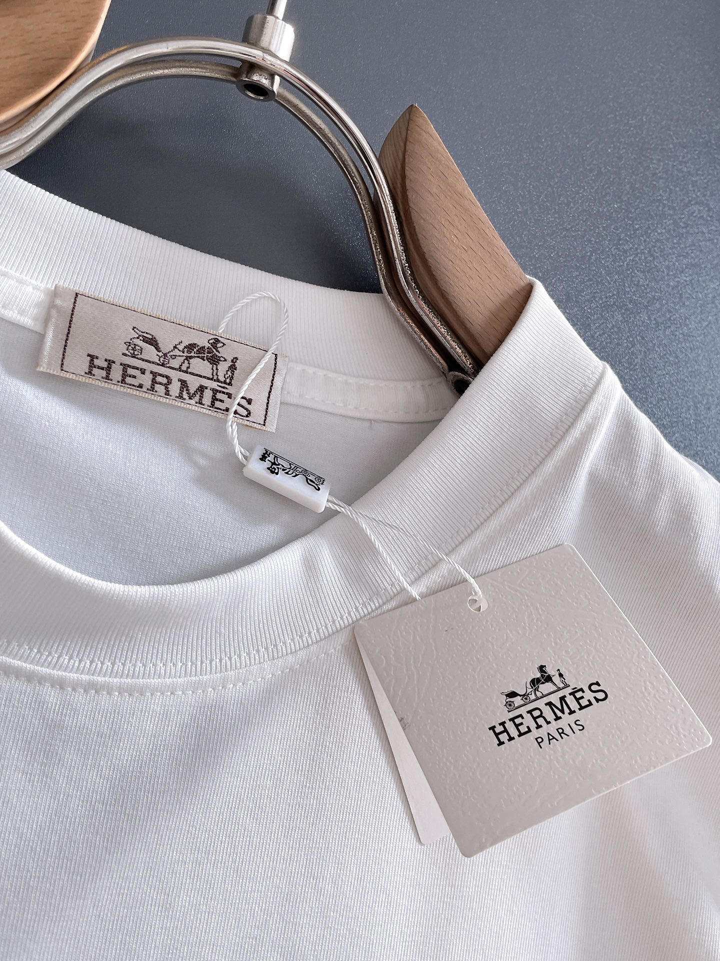 🖤hermes/爱马仕 2026年春夏新品上新 三标齐全 纯棉圆领短袖T恤 专柜码数：M-XXXL 17