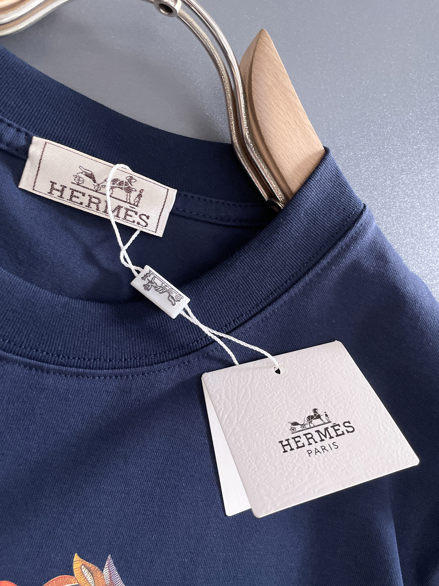 🖤hermes/爱马仕 2026年春夏新品上新 三标齐全 纯棉圆领短袖T恤 专柜码数：M-XXXL 17