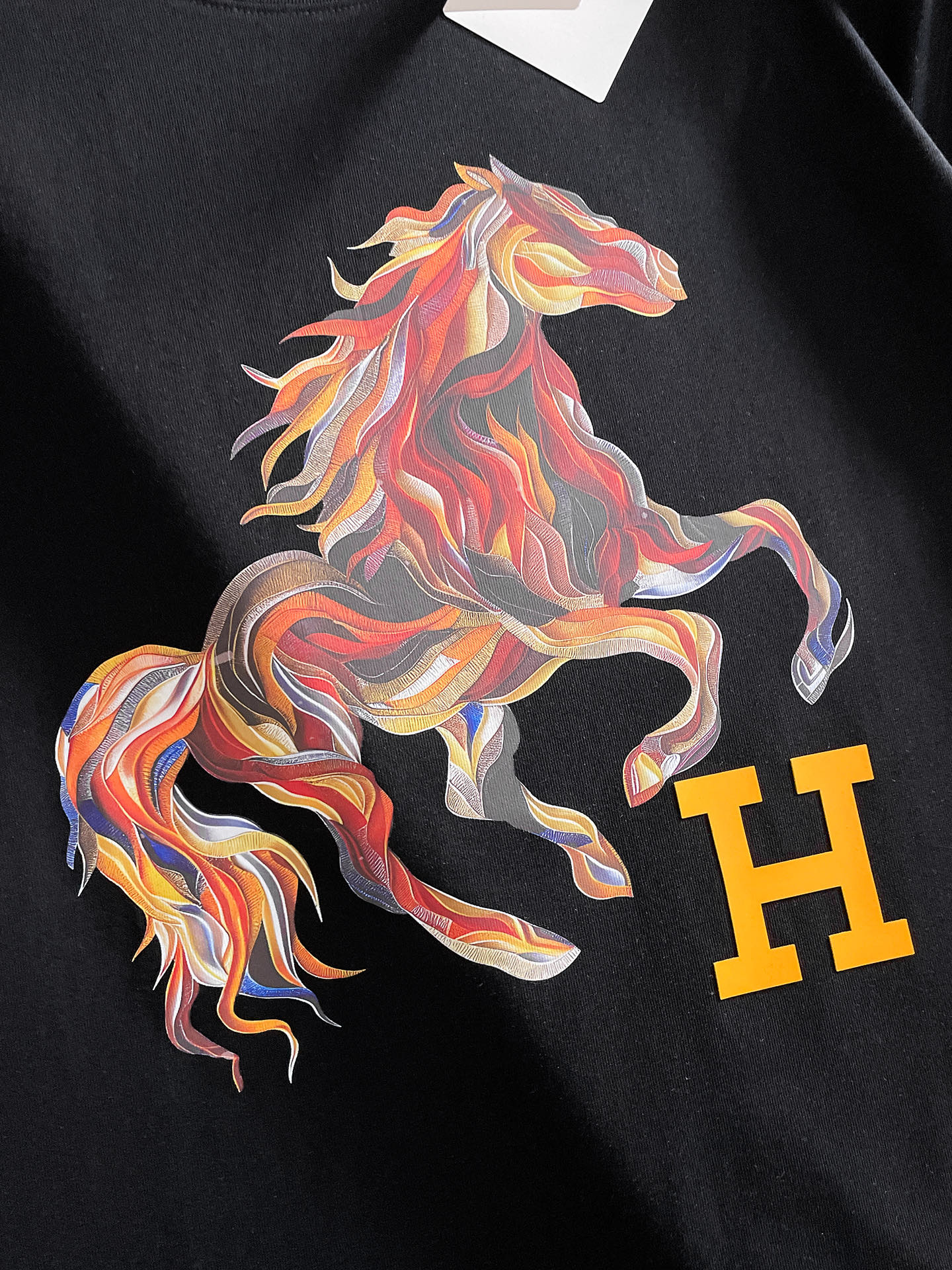 🖤hermes/爱马仕 2026年春夏新品上新 三标齐全 纯棉圆领短袖T恤 专柜码数：M-XXXL 17