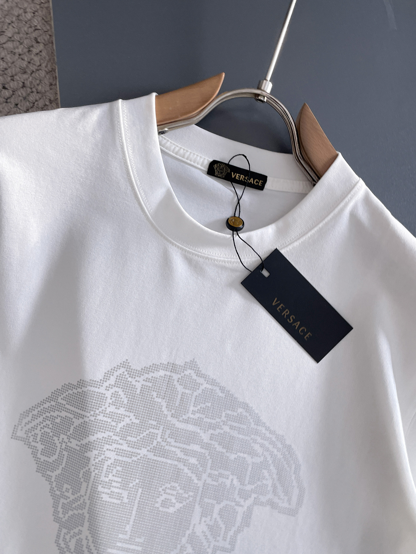 🖤versace/范思哲 2026年春夏新品上新 三标齐全 纯棉圆领短袖T恤 专柜码数：M-XXXL 1