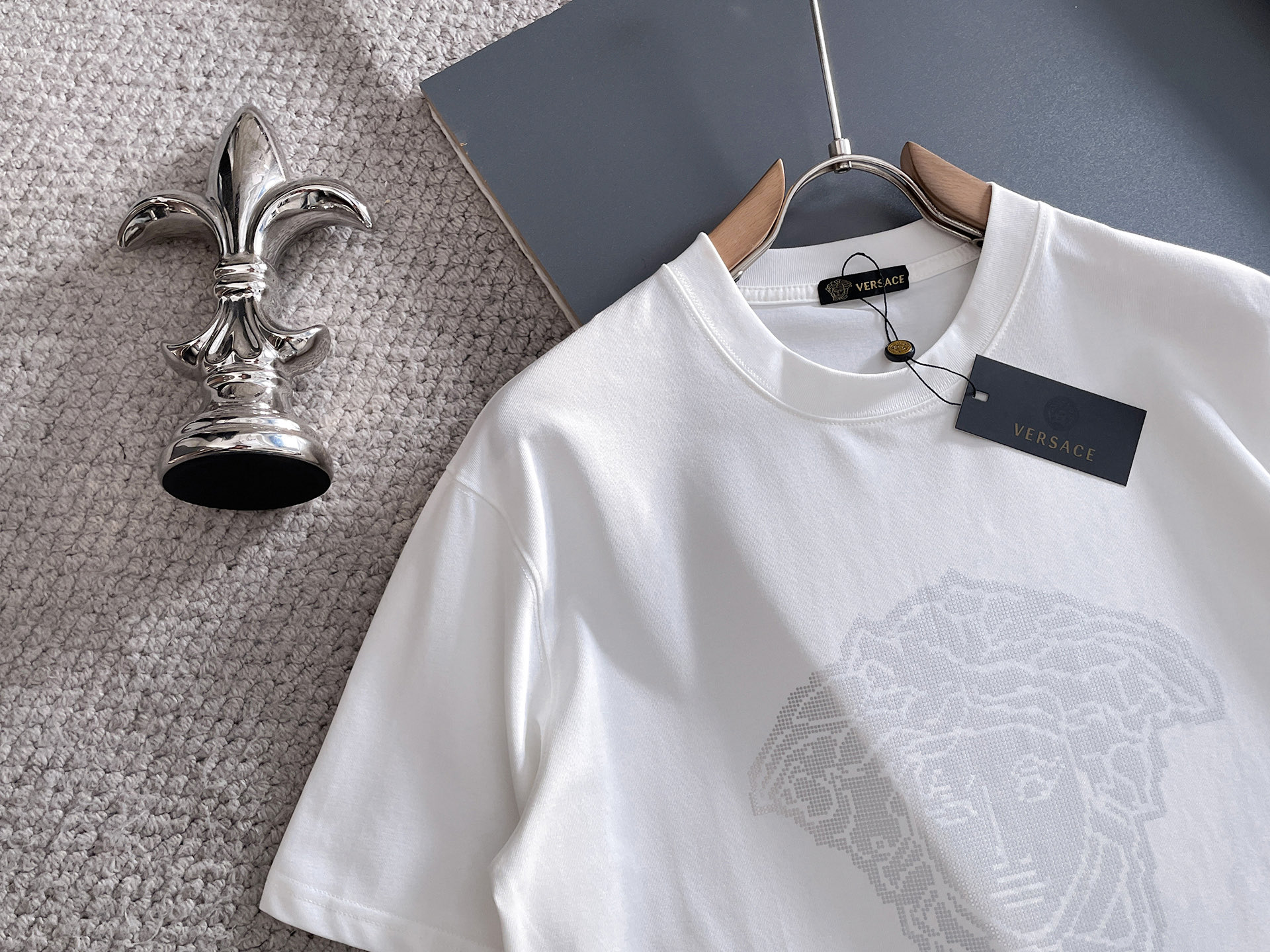 🖤versace/范思哲 2026年春夏新品上新 三标齐全 纯棉圆领短袖T恤 专柜码数：M-XXXL 1