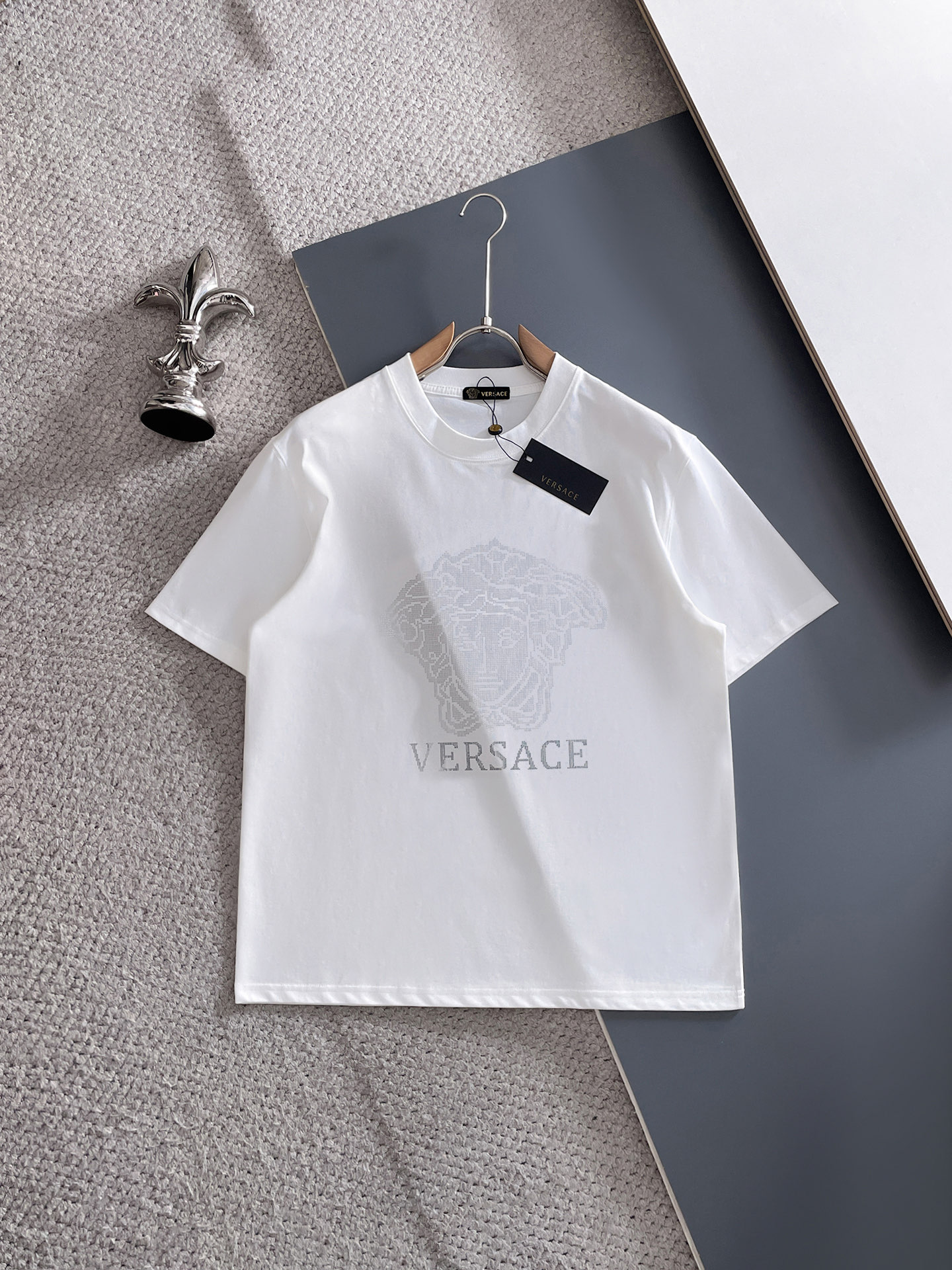 🖤versace/范思哲 2026年春夏新品上新 三标齐全 纯棉圆领短袖T恤 专柜码数：M-XXXL 1