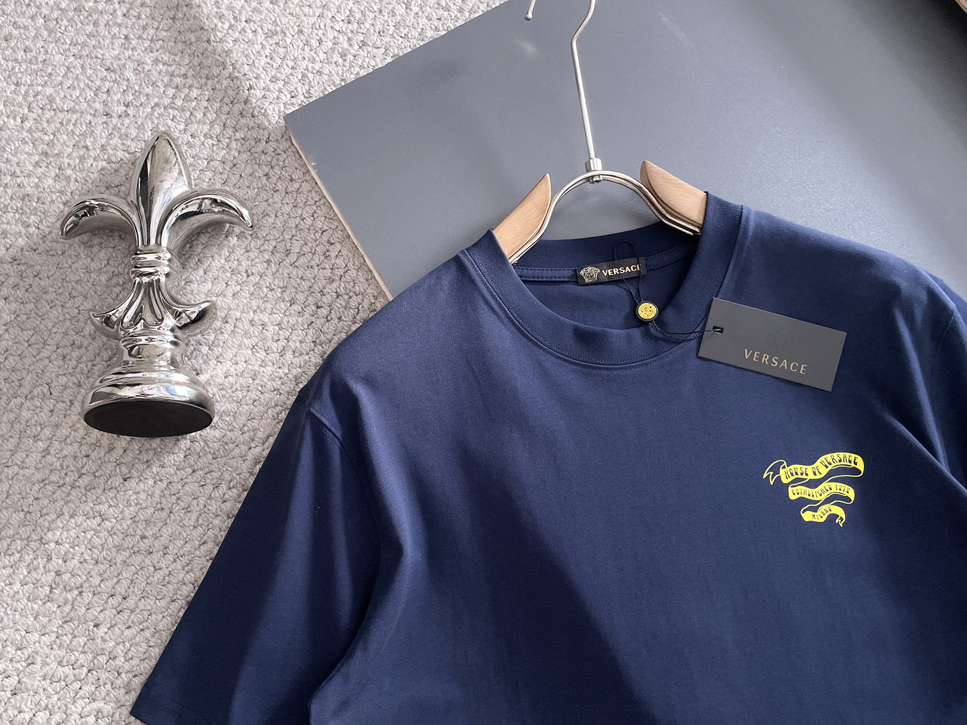 🖤versace/范思哲 2026年春夏新品上新 三标齐全 纯棉圆领短袖T恤 专柜码数：M-XXXL 1