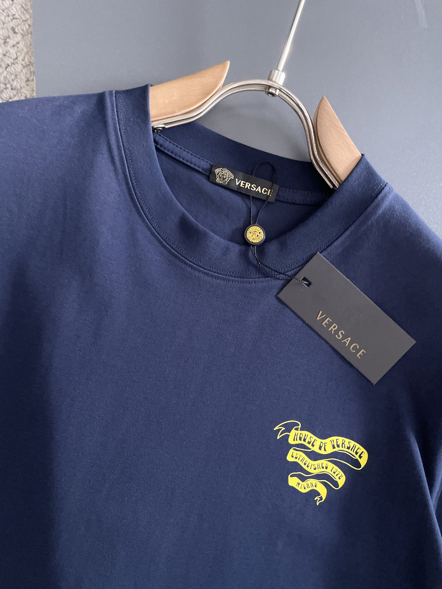 🖤versace/范思哲 2026年春夏新品上新 三标齐全 纯棉圆领短袖T恤 专柜码数：M-XXXL 1