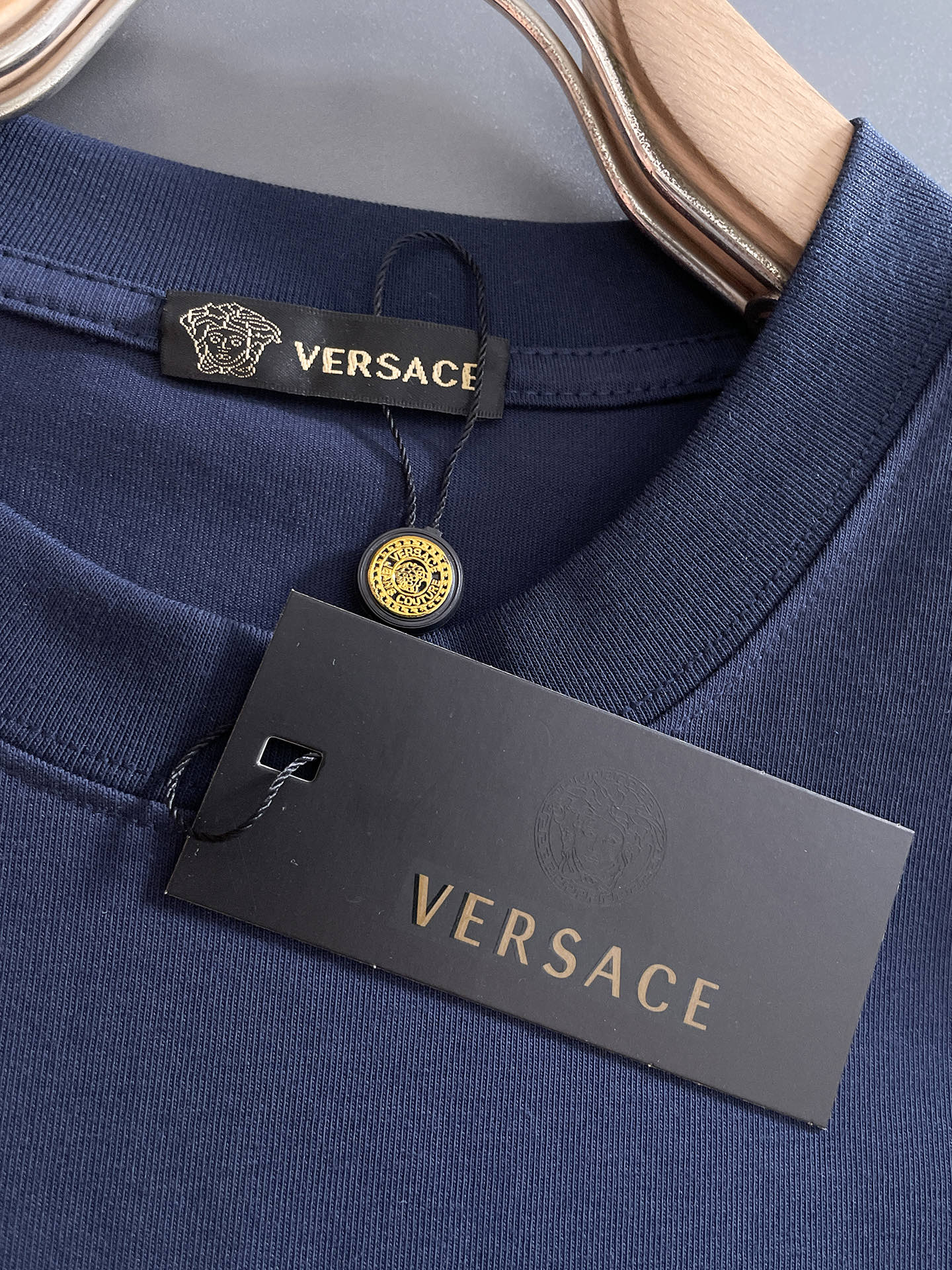 🖤versace/范思哲 2026年春夏新品上新 三标齐全 纯棉圆领短袖T恤 专柜码数：M-XXXL 1