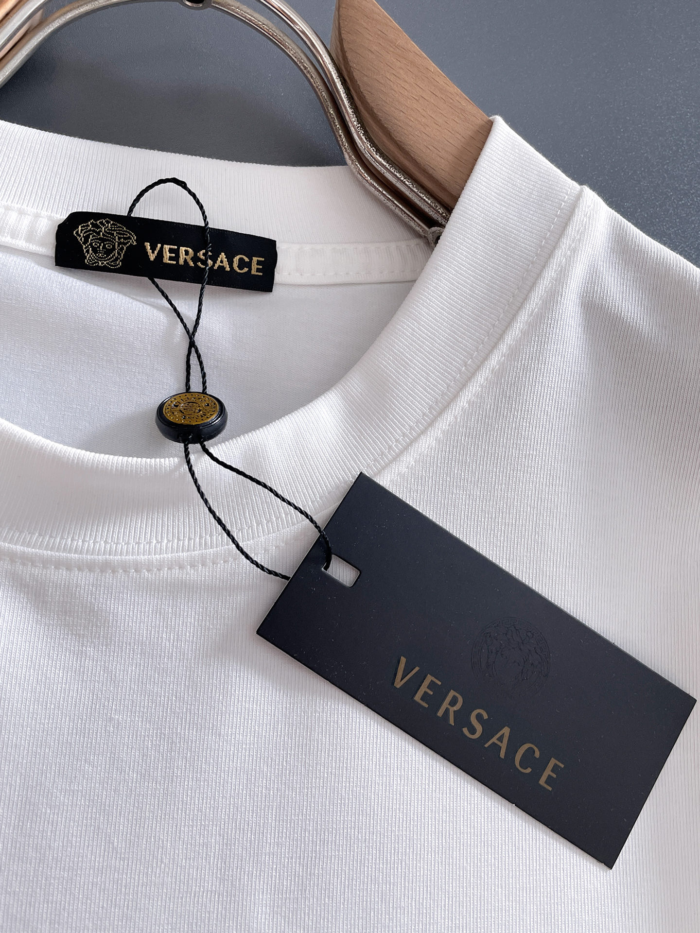 🖤versace/范思哲 2026年春夏新品上新 三标齐全 纯棉圆领短袖T恤 专柜码数：M-XXXL 1