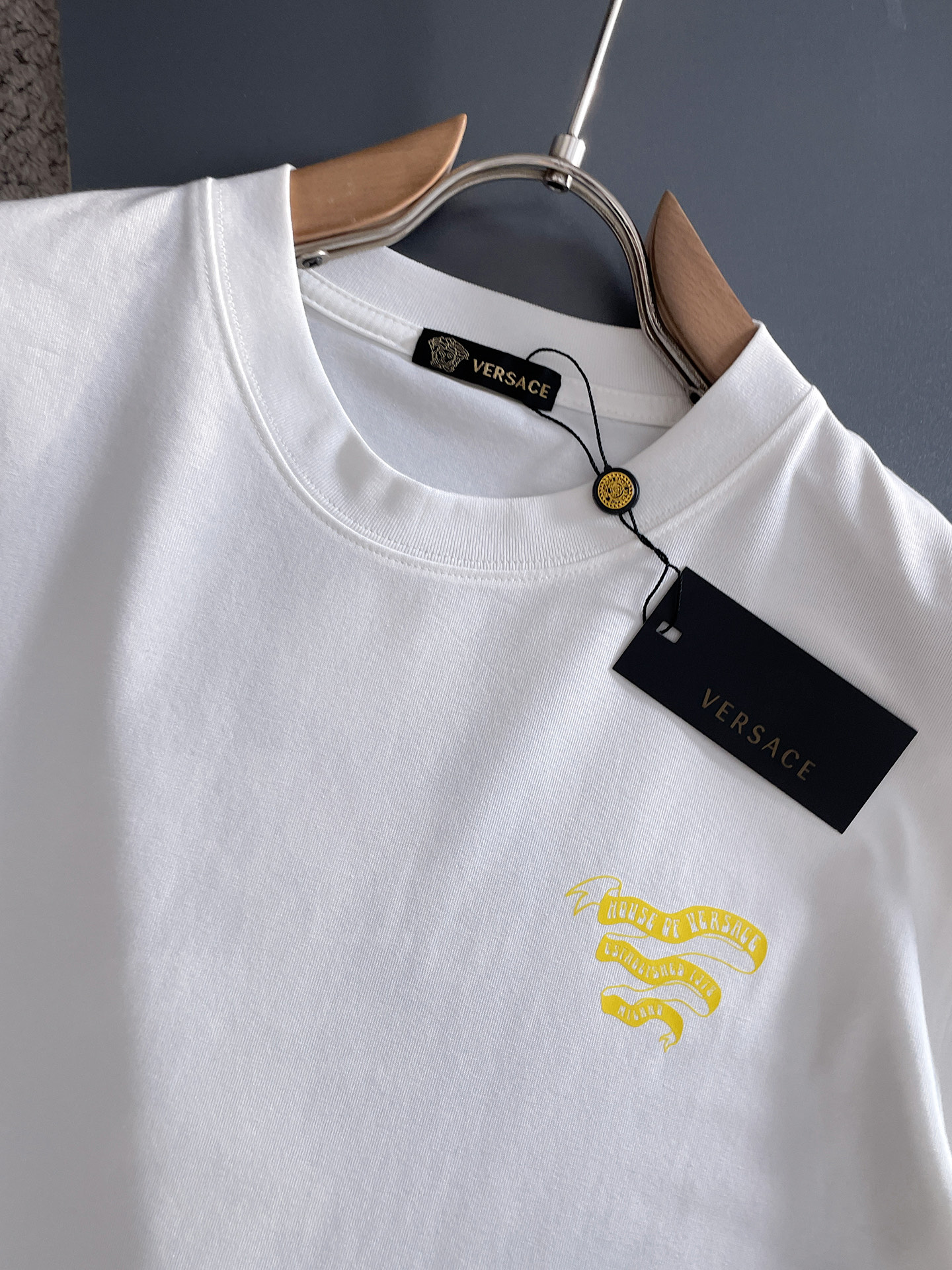 🖤versace/范思哲 2026年春夏新品上新 三标齐全 纯棉圆领短袖T恤 专柜码数：M-XXXL 1