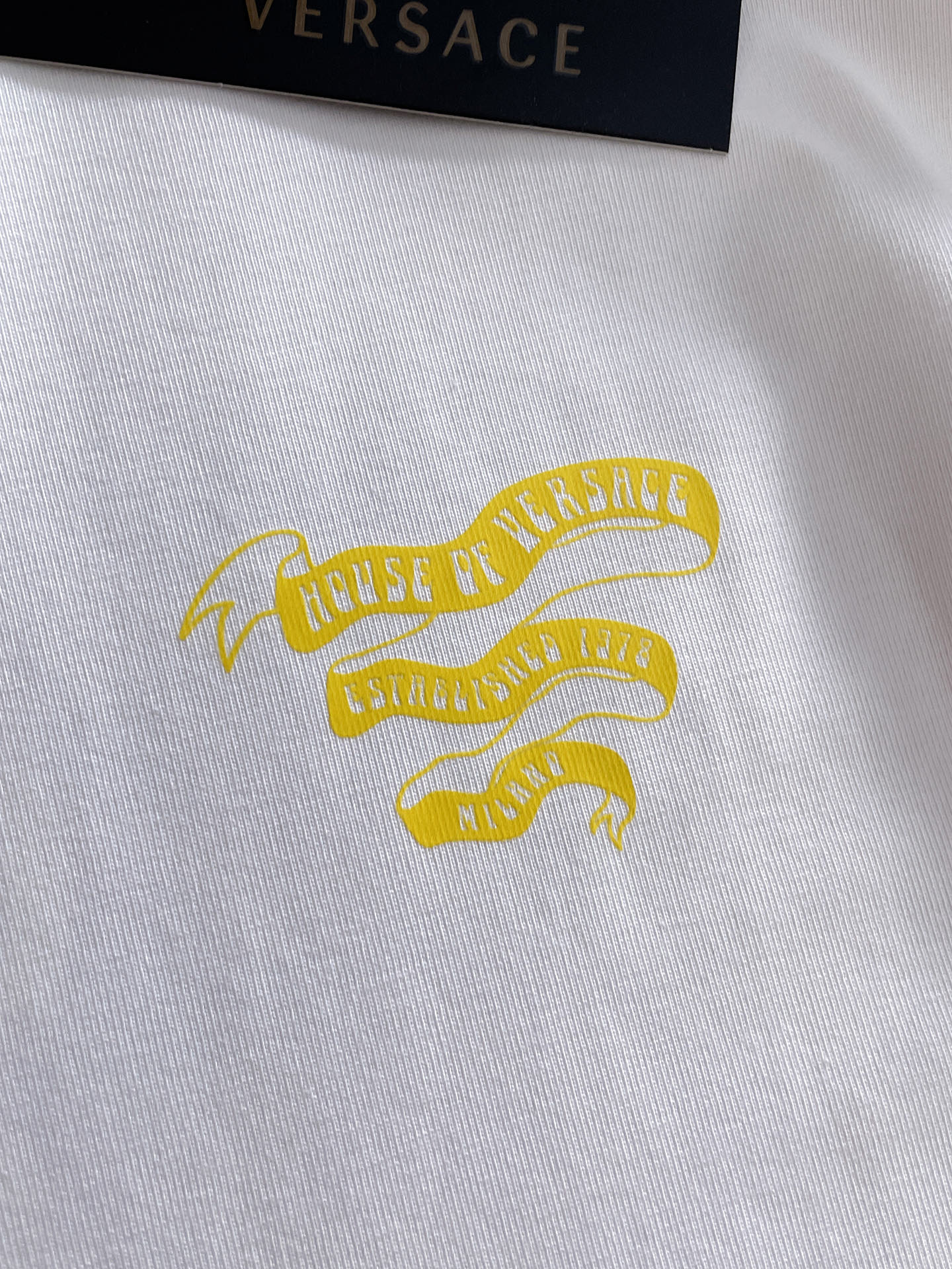 🖤versace/范思哲 2026年春夏新品上新 三标齐全 纯棉圆领短袖T恤 专柜码数：M-XXXL 1