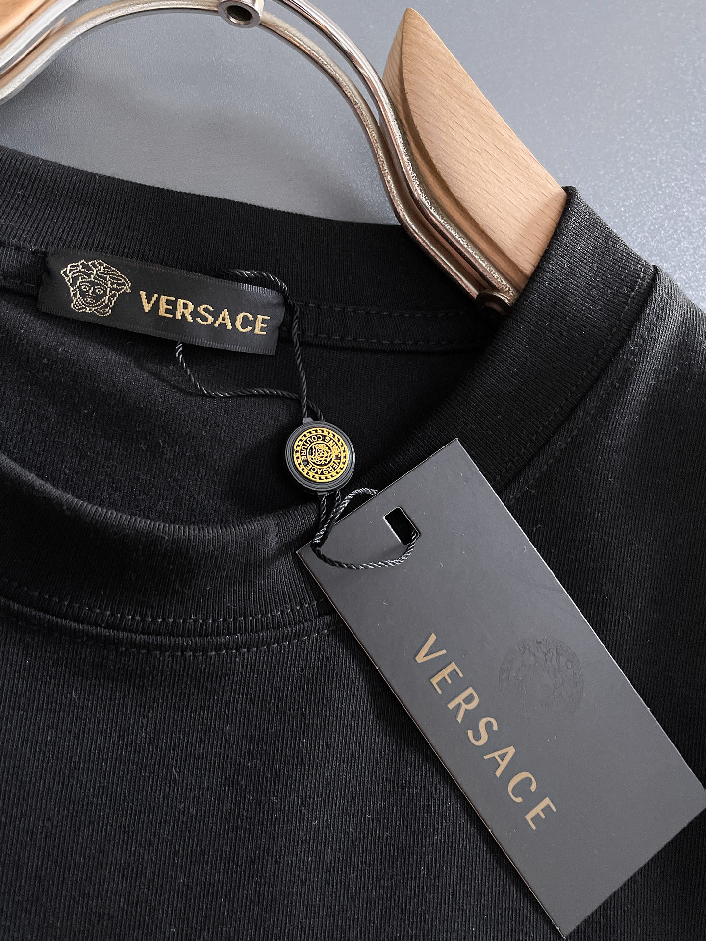 🖤versace/范思哲 2026年春夏新品上新 三标齐全 纯棉圆领短袖T恤 专柜码数：M-XXXL 1