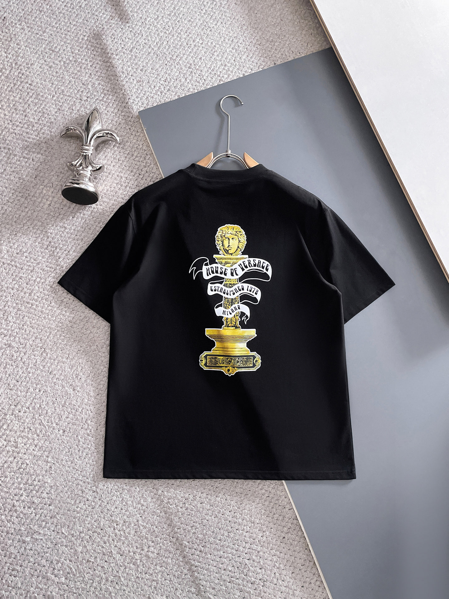 🖤versace/范思哲 2026年春夏新品上新 三标齐全 纯棉圆领短袖T恤 专柜码数：M-XXXL 1
