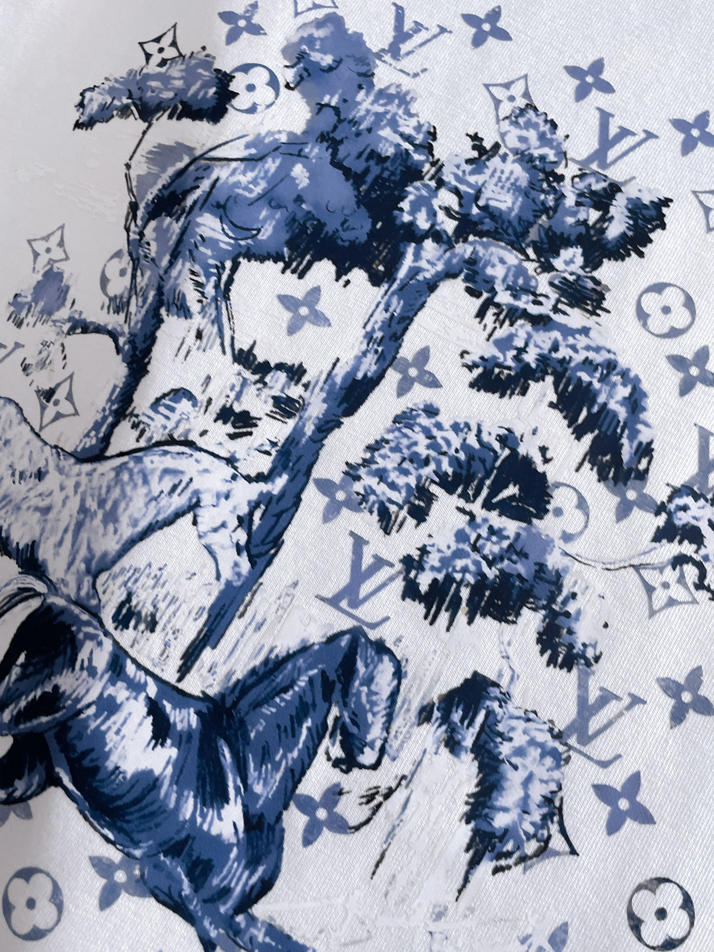 🖤LV/路易威登 2026年春夏新品上新 三标齐全 纯棉圆领短袖T恤 专柜码数：M-XXXL 175/1