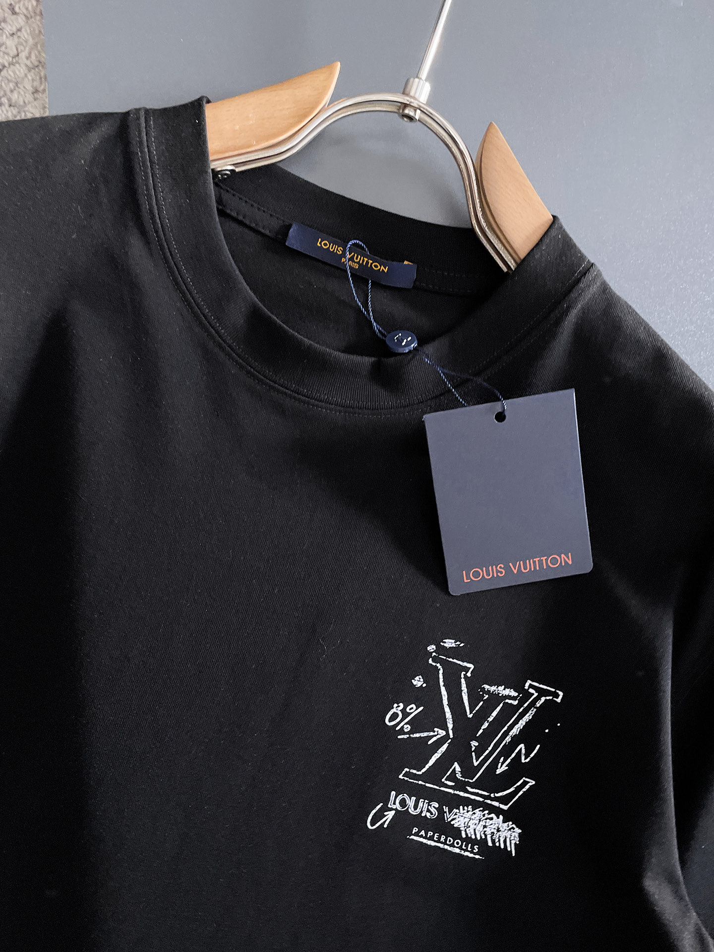 🖤LV/路易威登 2026年春夏新品上新 三标齐全 纯棉圆领短袖T恤 专柜码数：M-XXXL 175/1