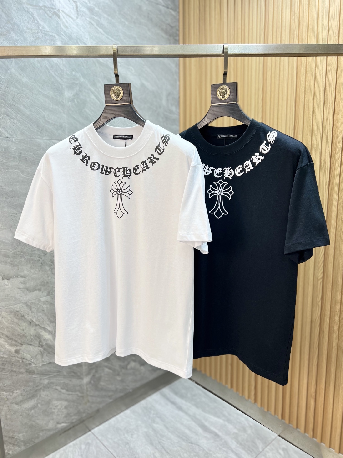 NO:735683,Ch/Chrome Hearts 2026 spring and summer new products, complete with three standards, pure cotton round neck short-sleeved T-shirt, size S-XL / recommended M,, chrome hearts, T-shirt, tees, t-shirt,19860909Ch/克罗心 2026春夏新品上新 三标齐全 纯棉圆领短袖T恤 码数S-XL /建议M,,chrome hearts,T-shirt,tees，t-shirt,,Men's clothing