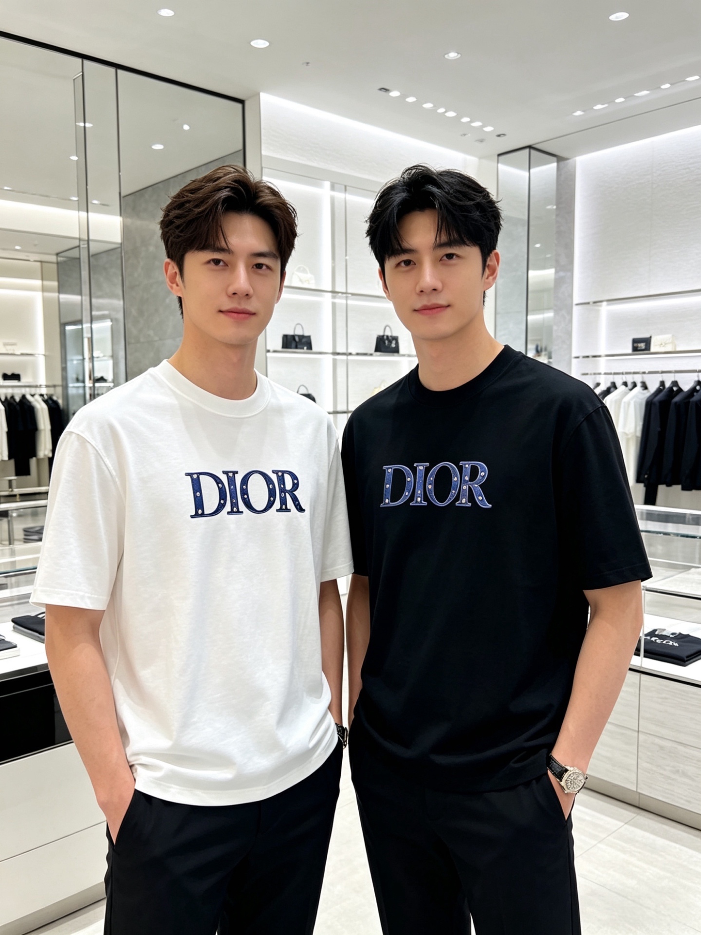 NO:840359,Dior/Dior 2026 spring and summer new products, complete with three labels, round neck pure cotton short-sleeved T-shirt, good product without too much introduction, look at the details, counter size M-XXXL / recommended L, slightly loose version, dior, dior, T-shirt, tees, t-shirt,19860909Dior/迪奥 2026春夏新品 三标齐全 圆领纯棉短袖T恤 好货不用过多介绍 看细节 专柜码数M-XXXL /建议L 微宽松版型,,dior,dior,T-shirt,tees，t-shirt,,Men's clothing