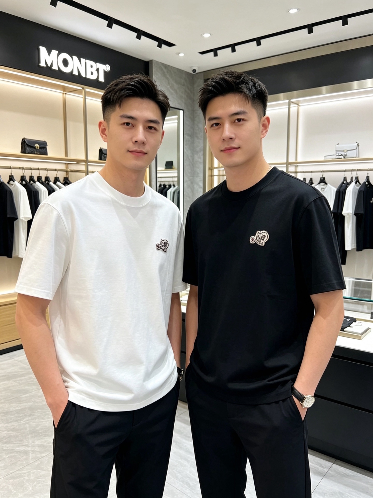 NO:840387,Moncler/Mongolia 2026 spring and summer new products, complete with three labels, round neck pure cotton short-sleeved T-shirt, good product does not need to be introduced too much, look at the details, counter size M-XXXL / recommended L, slightly loose version, Moncler, T-shirt, tees, t-shirt,19860909Moncler/蒙口 2026春夏新品 三标齐全 圆领纯棉短袖T恤 好货不用过多介绍 看细节 专柜码数M-XXXL /建议L 微宽松版型,,Moncler,T-shirt,tees，t-shirt,,Men's clothing