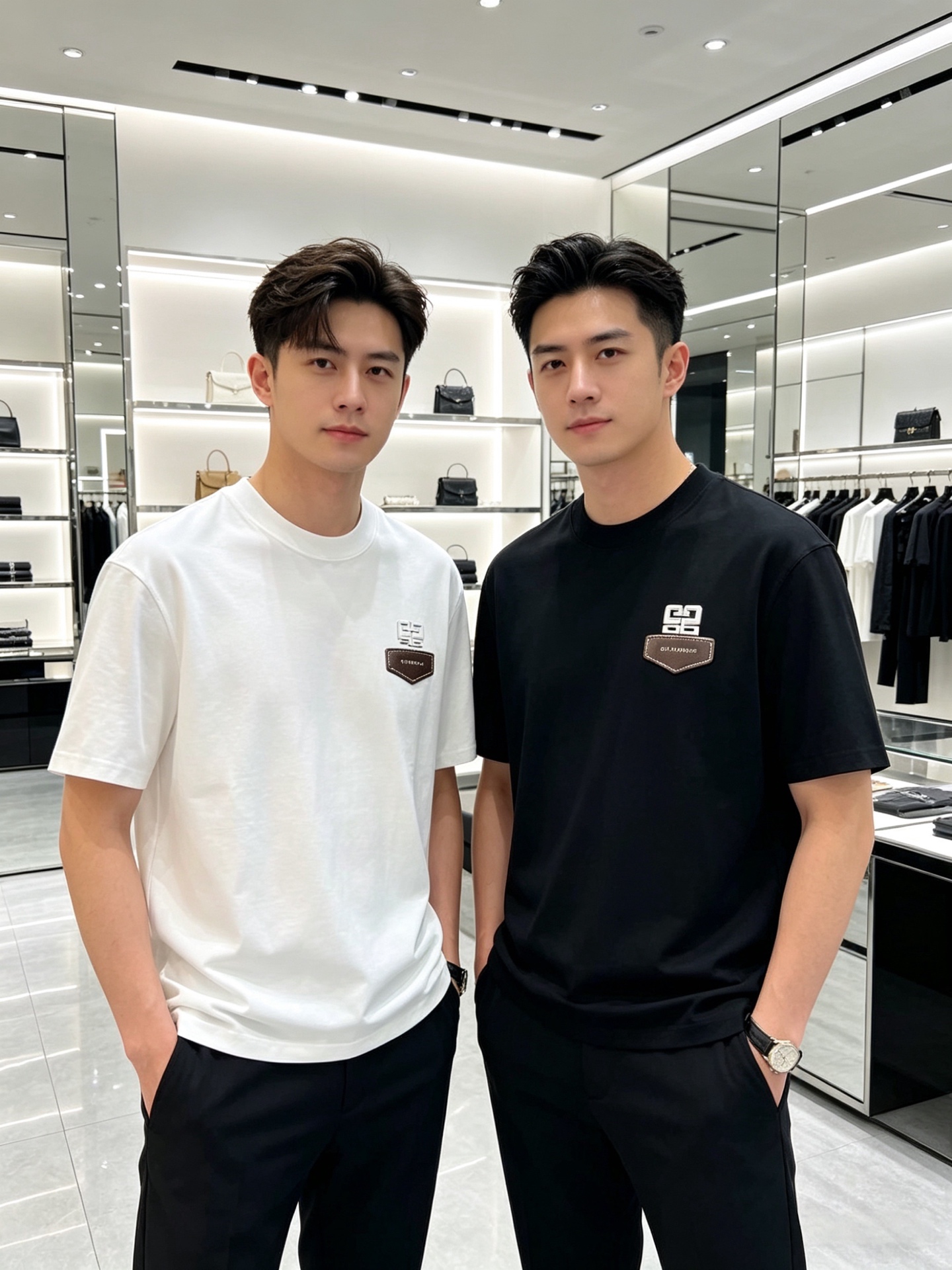 NO:840397,give/Givenchy 2026 spring and summer new products, complete with three standards, round neck pure cotton short-sleeved T-shirt, good product does not need to be introduced too much, look at the details, counter size M-XXXL / recommended L, slightly loose version,,givenchy,givenchy,T-shirt,tees,t-shirt,19860909give/纪梵希 2026春夏新品 三标齐全 圆领纯棉短袖T恤 好货不用过多介绍 看细节 专柜码数M-XXXL /建议L 微宽松版型,,givenchy,givenchy,T-shirt,tees，t-shirt,,Men's clothing