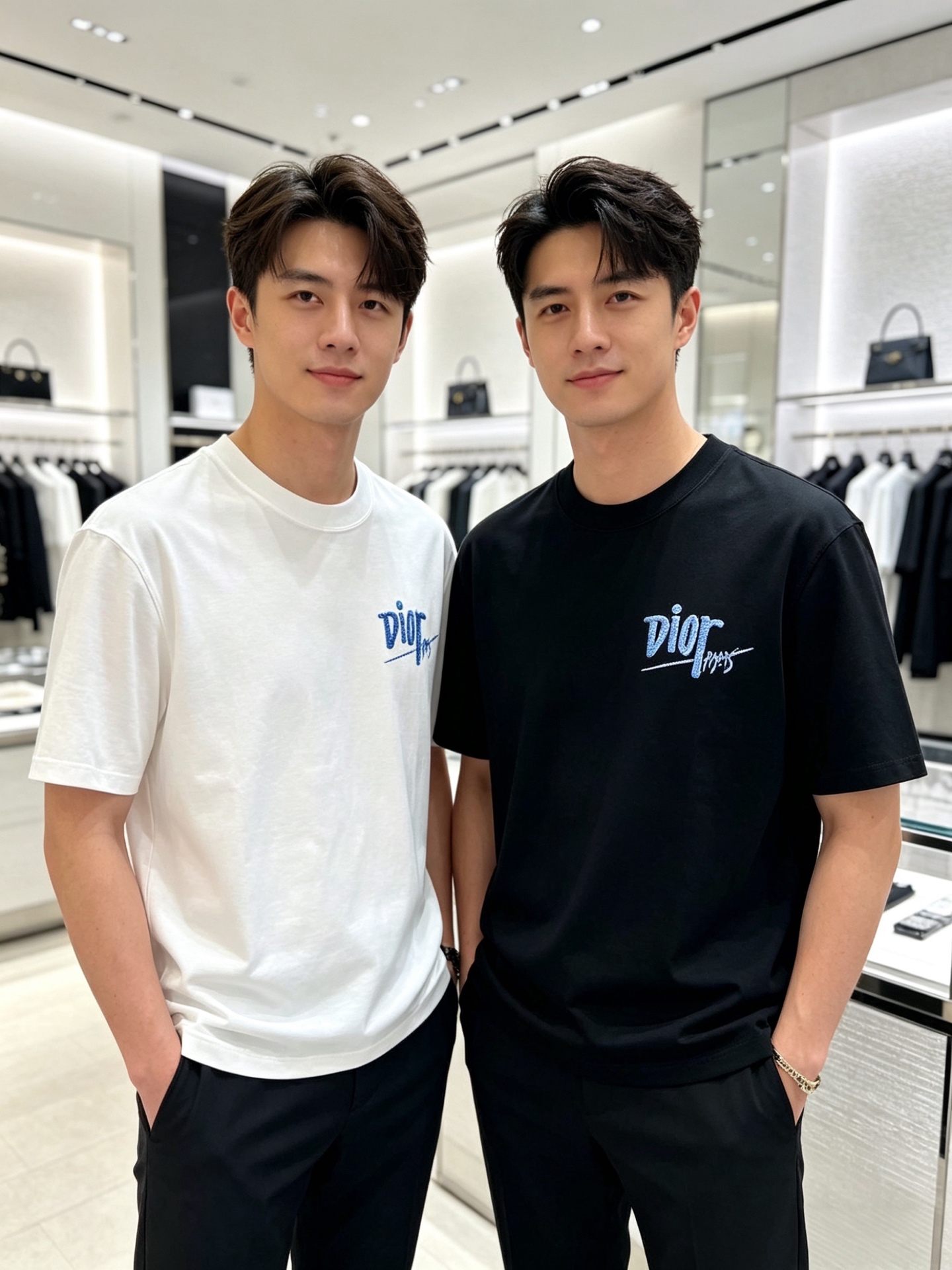 NO:840406,Dior/Dior 2026 spring and summer new products, complete with three labels, round neck pure cotton short-sleeved T-shirt, good product without too much introduction, look at the details, counter size M-XXXL / recommended L, slightly loose version, dior, dior, T-shirt, tees, t-shirt,19860909Dior/迪奥 2026春夏新品 三标齐全 圆领纯棉短袖T恤 好货不用过多介绍 看细节 专柜码数M-XXXL /建议L 微宽松版型,,dior,dior,T-shirt,tees，t-shirt,,Men's clothing