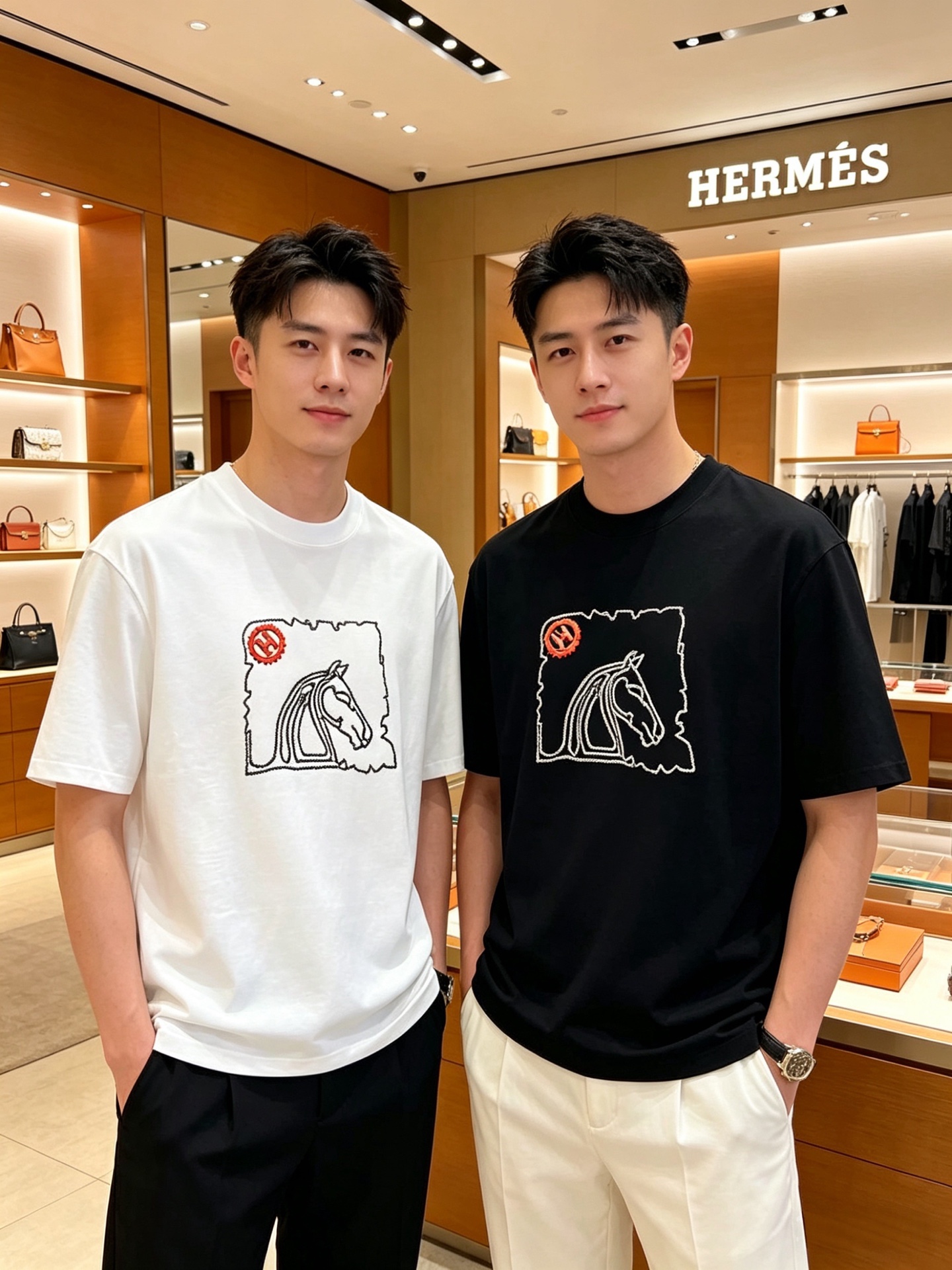 NO:840355,Hermes/Hermès 2026 spring and summer new products, complete with three standards, round neck pure cotton short-sleeved T-shirt, good product does not need to be introduced too much, look at the details, counter size M-XXXL / recommended L, slightly loose version, hermes, hermes, T-shirt, tees, t-shirt,19860909Hermes/爱马仕 2026春夏新品 三标齐全 圆领纯棉短袖T恤 好货不用过多介绍 看细节 专柜码数M-XXXL /建议L 微宽松版型,,hermes,hermes,T-shirt,tees，t-shirt,,Men's clothing
