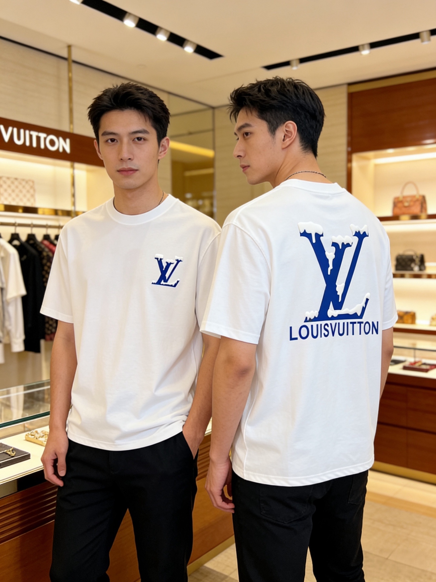 NO:843121,LV/Louis Vuitton 2026 spring and summer new products, complete with three labels, round neck pure cotton short-sleeved T-shirt, good product, no need to introduce too much, look at the details, counter size M-XXXL / recommended L, slightly loose version,, louis vuitton, louis vuitton, T-shirt, tees, t-shirt,19860909LV/路易威登 2026春夏新品 三标齐全 圆领纯棉短袖T恤 好货不用过多介绍 看细节 专柜码数M-XXXL /建议L 微宽松版型,,louis vuitton,louis vuitton,T-shirt,tees，t-shirt,,Men's clothing