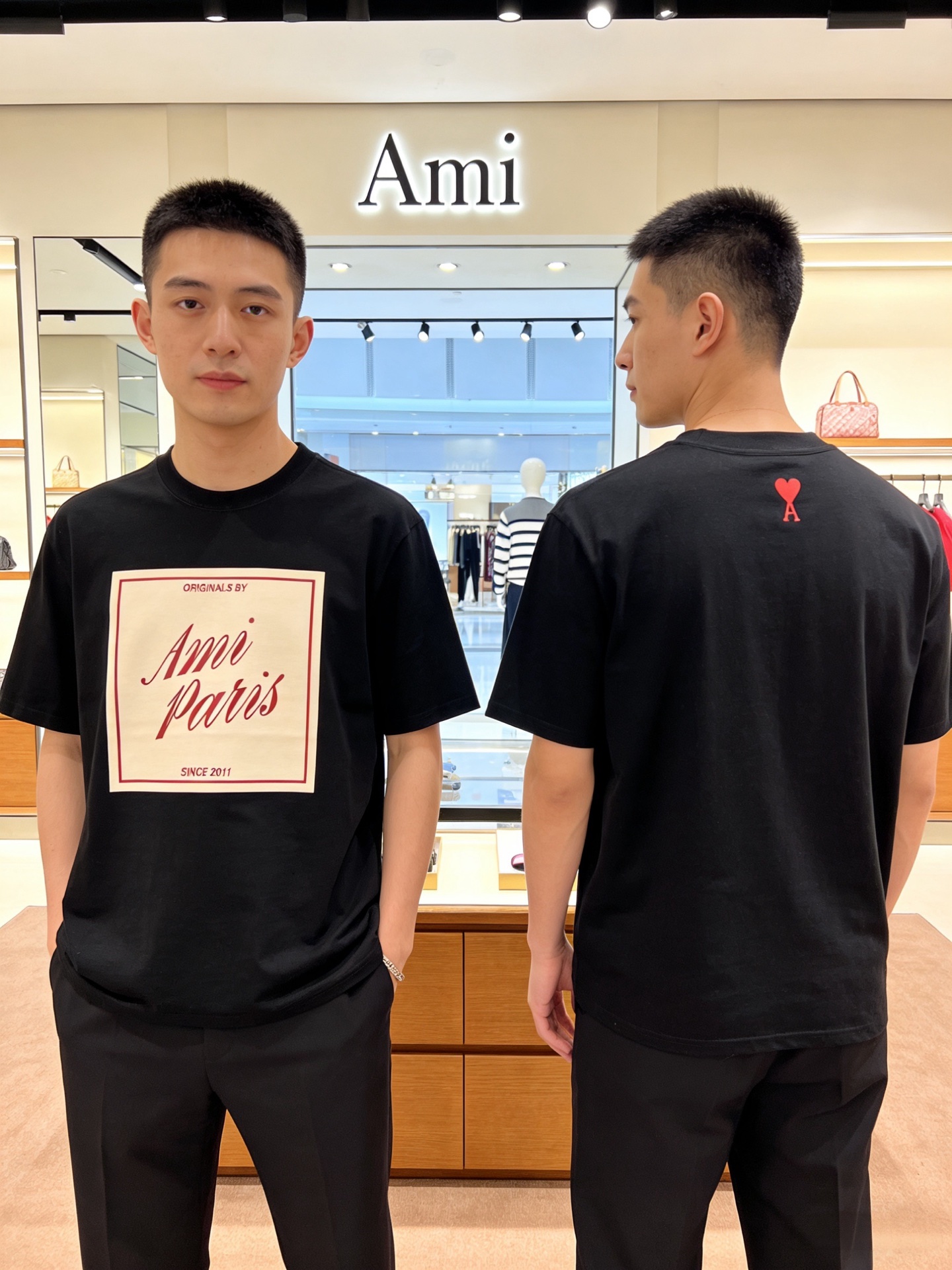 NO:843131,Ami 2026 spring and summer new products, complete with three labels, round neck pure cotton short-sleeved T-shirt, good product, no need to introduce too much, look at the details, counter size M-XXXL / recommended L, slightly loose version, T-shirt, tees, t-shirt,19860909Ami 2026春夏新品 三标齐全 圆领纯棉短袖T恤 好货不用过多介绍 看细节 专柜码数M-XXXL /建议L 微宽松版型,,T-shirt,tees，t-shirt,,Men's clothing