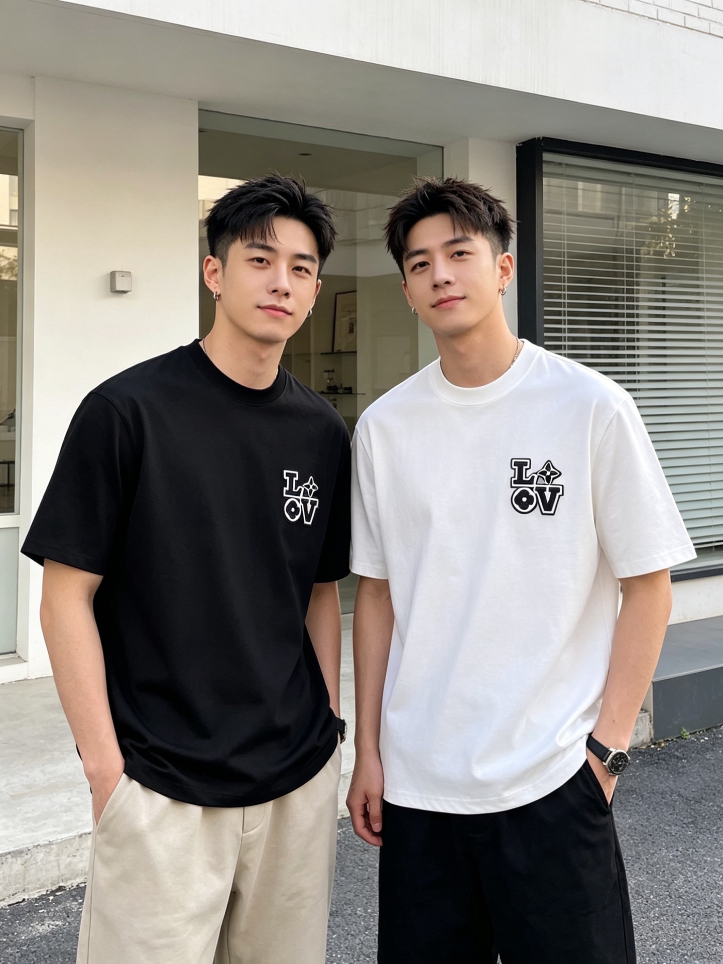 NO:935263,LV/Louis Vuitton 2026 spring and summer new products, complete with three labels, mercerized cotton round neck short-sleeved T-shirt, good product without too much introduction, look at the details, counter size M-XXXL 175/140 recommended L,, louis vuitton, louis vuitton, T-shirt, tees, t-shirt,19860909LV/路易威登 2026年春夏新品上新 三标齐全 丝光棉圆领短袖T恤 好货不用过多介绍 看细节 专柜码数M-XXXL 175/140建议L,,louis vuitton,louis vuitton,T-shirt,tees，t-shirt,,Men's clothing