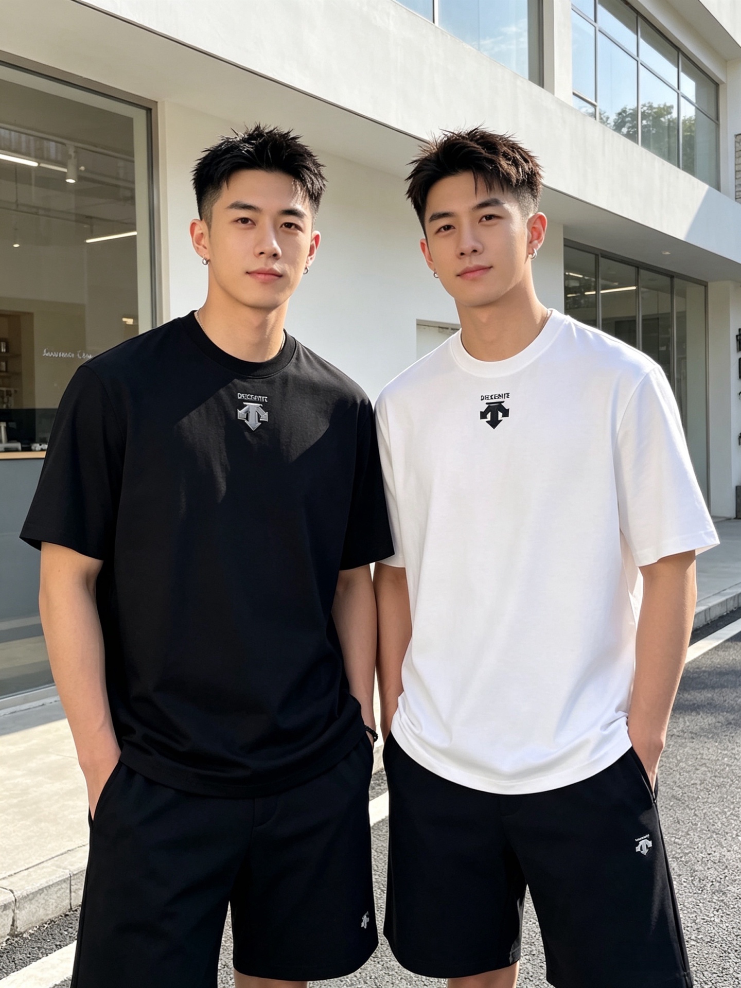 NO:935243,Descente 2026 spring and summer new products, complete with three standards, mercerized cotton round neck short-sleeved T-shirt, good product, no need to introduce too much, look at the details, counter size M-XXXL 175/140, recommended L,, T-shirt, tees, t-shirt,19860909迪桑特 2026年春夏新品上新 三标齐全 丝光棉圆领短袖T恤 好货不用过多介绍 看细节 专柜码数M-XXXL 175/140建议L,,T-shirt,tees，t-shirt,,Men's clothing