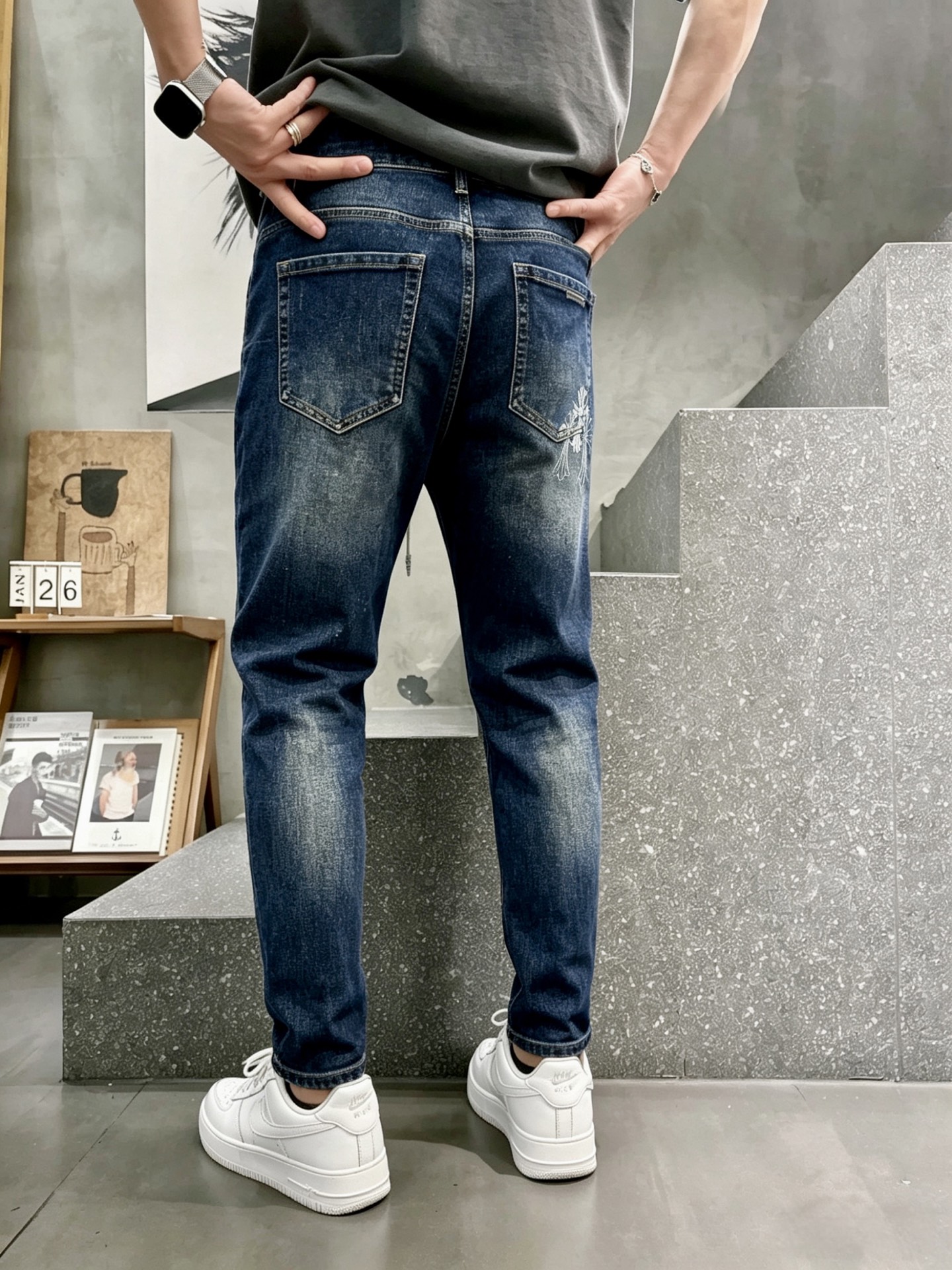 NO:937558,ch/Chrome Heart 2026 spring and summer new products, complete with three labels, jeans, good products, no need to introduce too much, look at the details, counter size 29-38 / upper body size 32,, chrome hearts, jeans,19860909ch/克罗心 2026春夏新品 三标齐全 牛仔裤 好货不用过多介绍 看细节 专柜码数29-38 /上身32码,,chrome hearts,jeans,,Men's clothing
