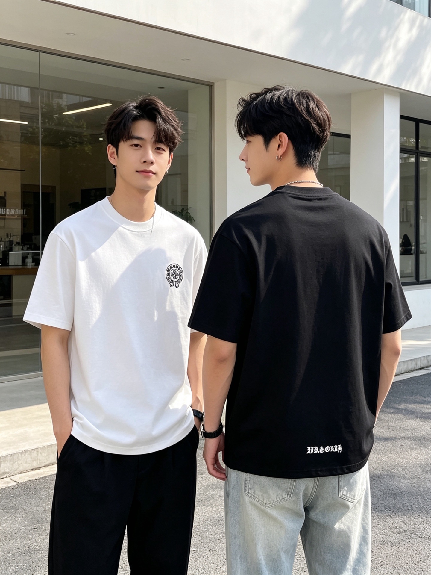 NO:845664,Ch/Chrome Hearts 2026 spring and summer new products, complete with three labels, mercerized cotton round neck short-sleeved T-shirt, good product without too much introduction, look at the details, counter size M-XXXL 175/140, recommended L,, chrome hearts, T-shirt, tees, t-shirt,19860909Ch/克罗心 2026年春夏新品上新 三标齐全 丝光棉圆领短袖T恤 好货不用过多介绍 看细节 专柜码数M-XXXL 175/140建议L,,chrome hearts,T-shirt,tees，t-shirt,,Men's clothing