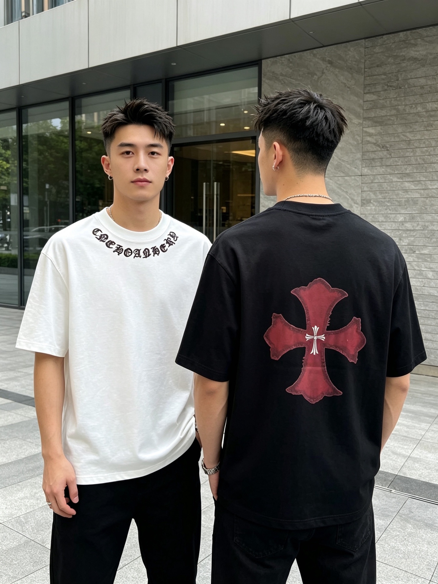 NO:773920,Ch/Chrome Hearts 2026 spring and summer new products, complete with three labels, mercerized cotton round neck short-sleeved T-shirt, good product without too much introduction, look at the details, counter size M-XXXL 175/140, recommended L,, chrome hearts, T-shirt, tees, t-shirt,19860909Ch/克罗心 2026年春夏新品上新 三标齐全 丝光棉圆领短袖T恤 好货不用过多介绍 看细节 专柜码数M-XXXL 175/140建议L,,chrome hearts,T-shirt,tees，t-shirt,,Men's clothing