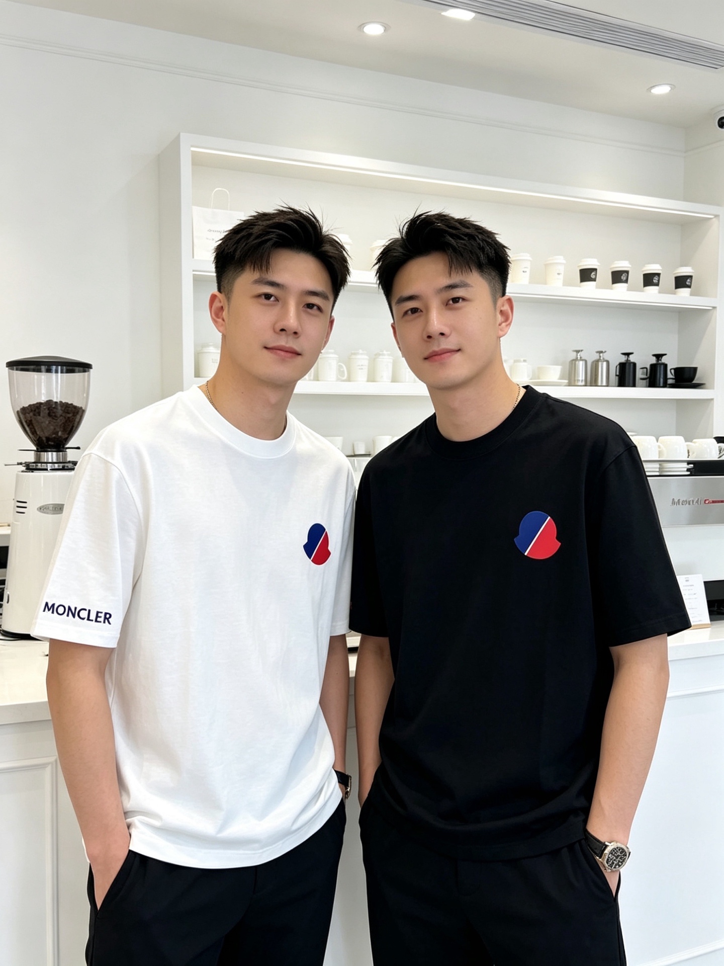 NO:831978,Moncler/Mongolian 2026 spring and summer new products, complete with three labels, pure cotton round neck short-sleeved T-shirt, good product does not need to be introduced too much, look at the details, counter size M-XXXL 175/140 recommended L, loose fit, Moncler, T-shirt, tees, t-shirt,19860909Moncler/蒙口 2026年春夏新品上新 三标齐全 纯棉圆领短袖T恤 好货不用过多介绍 看细节 专柜码数M-XXXL 175/140建议L 宽松版型,,Moncler,T-shirt,tees，t-shirt,,Men's clothing