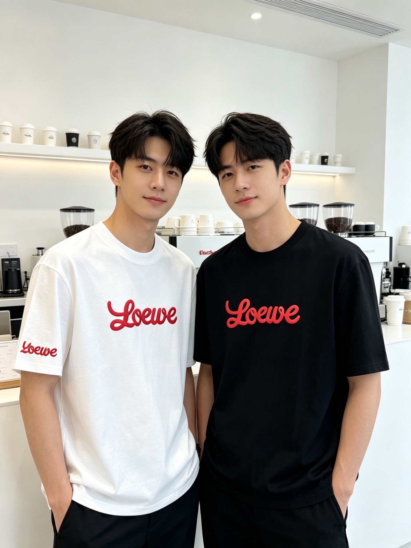 NO:831987,Loewe/Luo Yiwei 2026 spring and summer new products, complete with three labels, pure cotton round neck short-sleeved T-shirt, good product does not need to be introduced too much, look at the details, counter size M-XXXL 175/140 recommended L, loose fit, loewe, loewe, T-shirt, tees, t-shirt,19860909Loewe/罗意威 2026年春夏新品上新 三标齐全 纯棉圆领短袖T恤 好货不用过多介绍 看细节 专柜码数M-XXXL 175/140建议L 宽松版型,,loewe,loewe,T-shirt,tees，t-shirt,,Men's clothing
